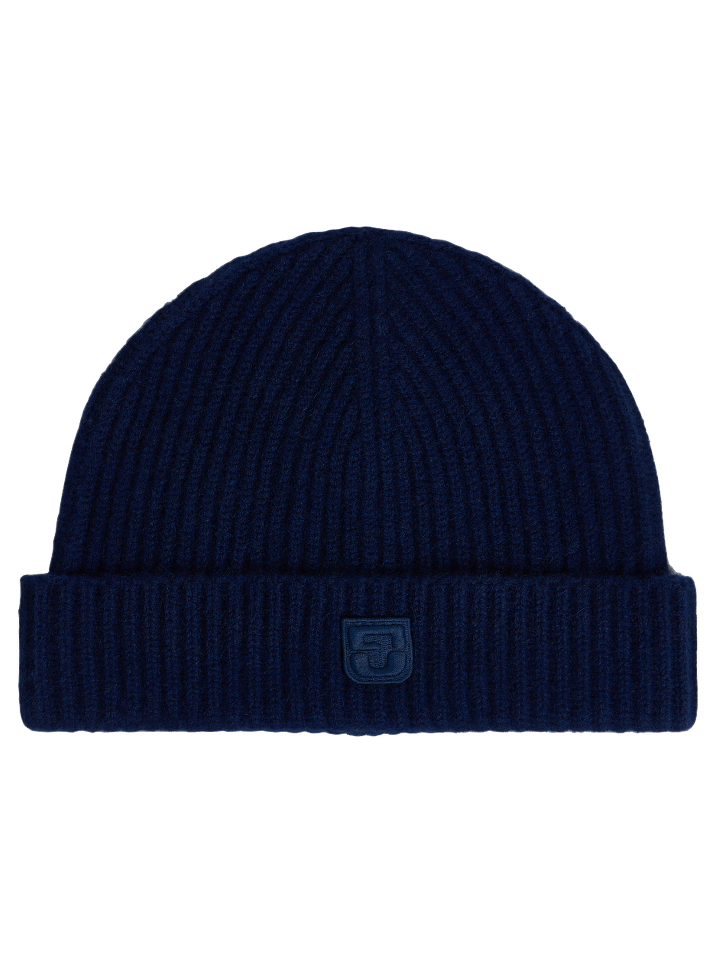 Bonnet à côtes en cachemire - fiona GERARD DAREL Bleu