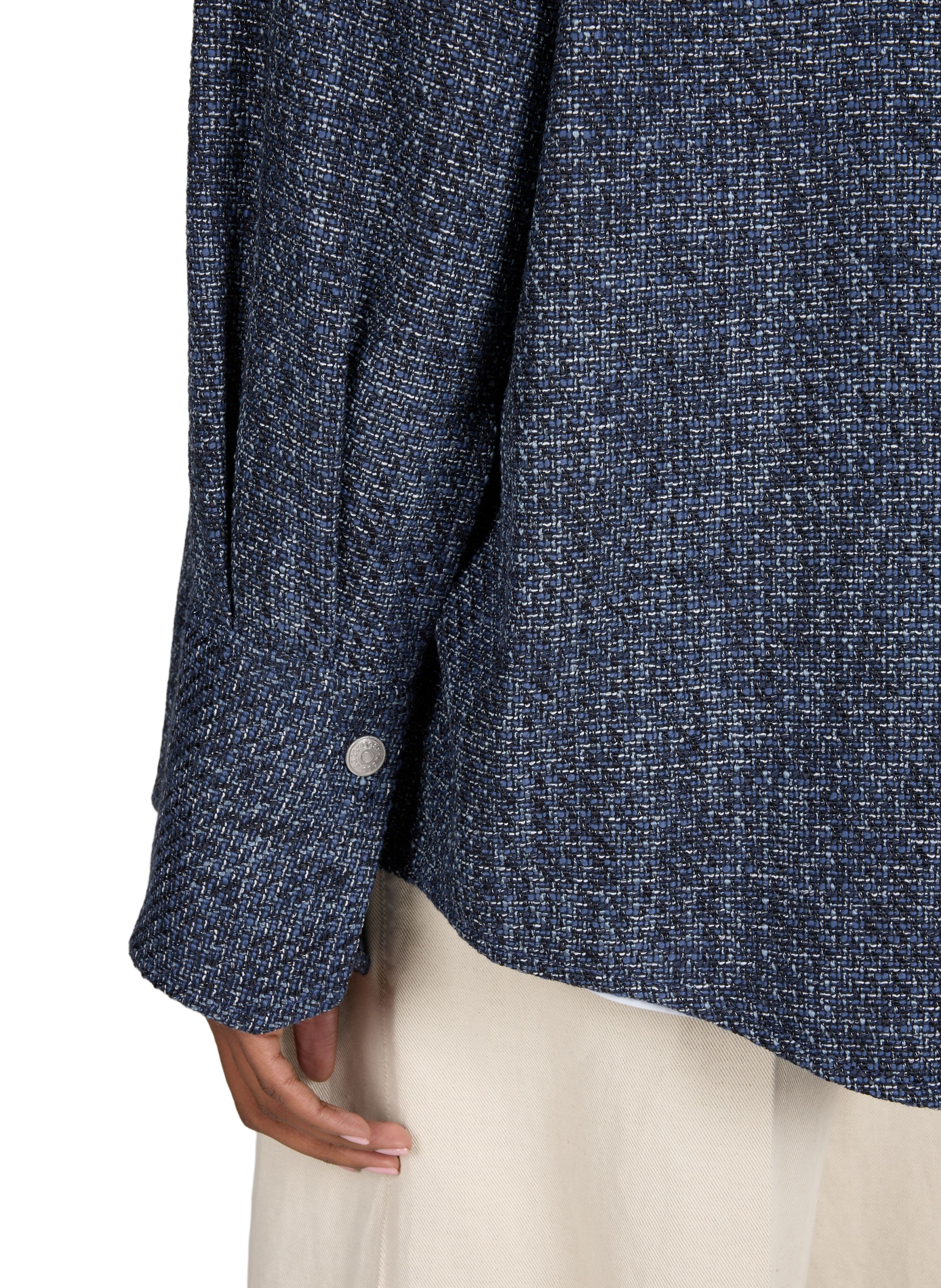 Oversized shirt BOSS Blue