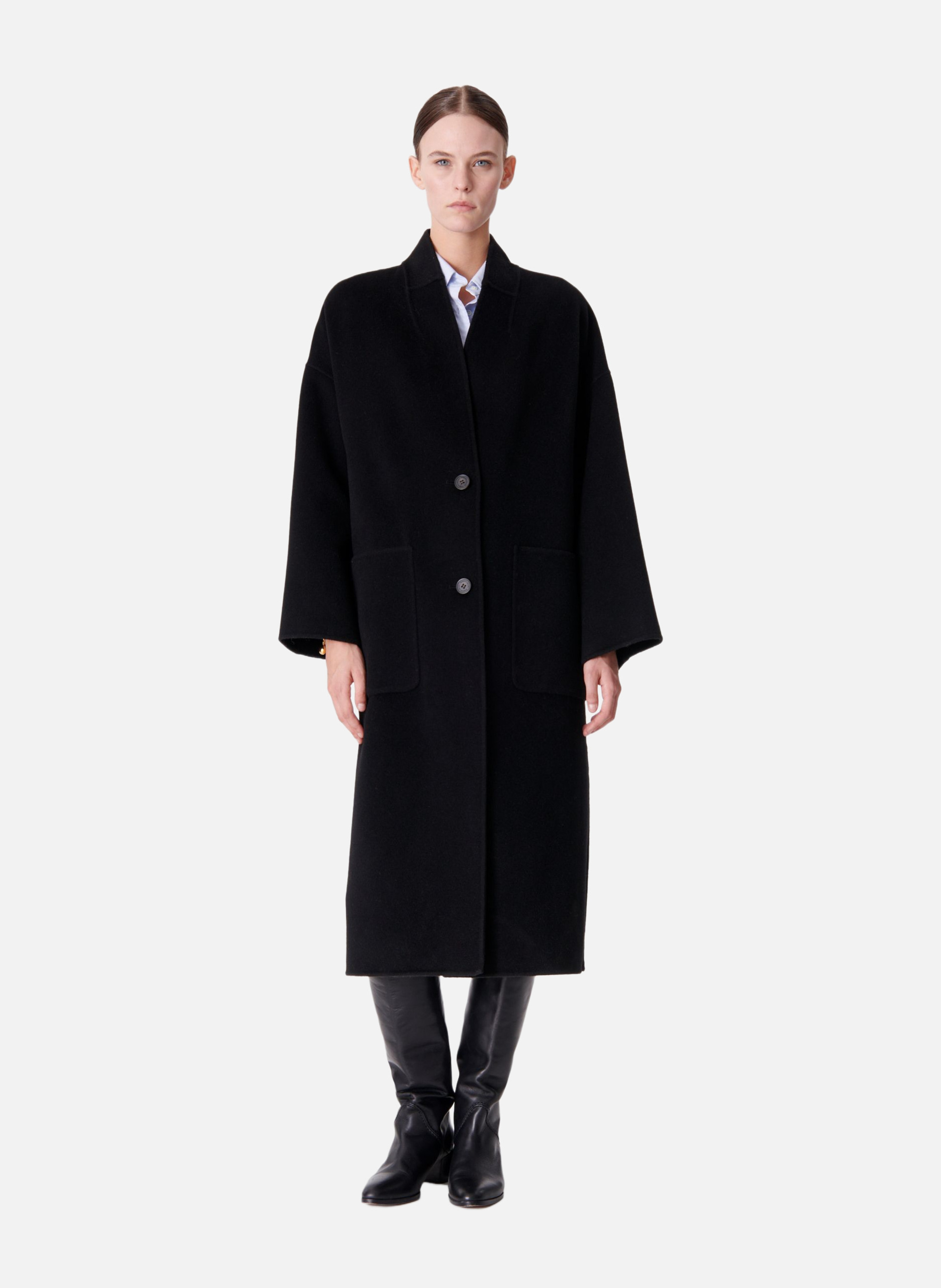 Manteau bachir VANESSA BRUNO Noir