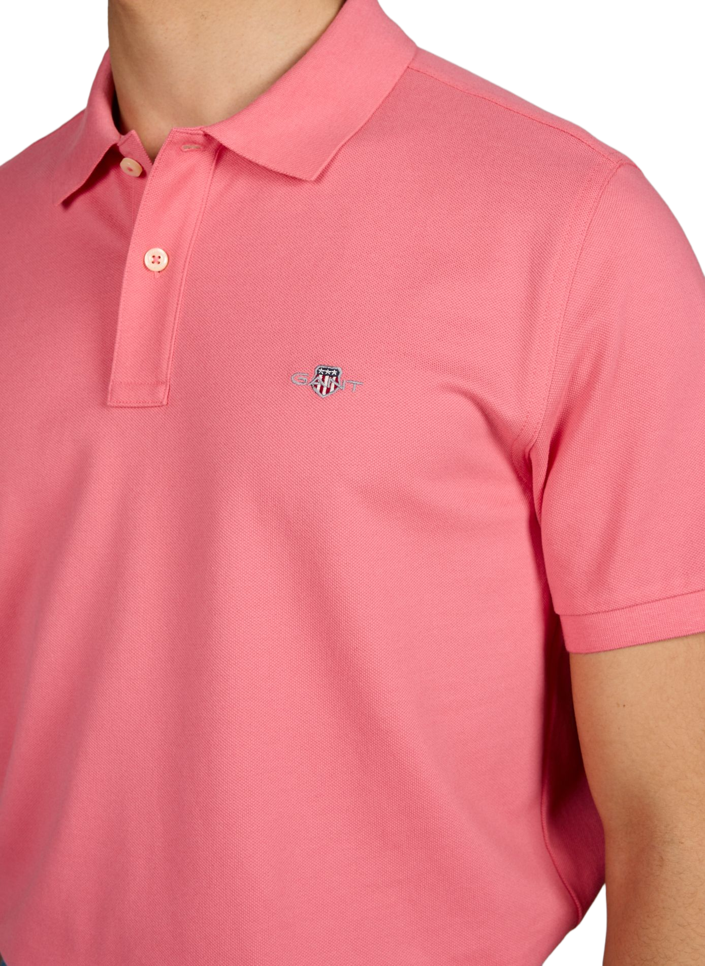  Cotton polo shirt  GANT Pink