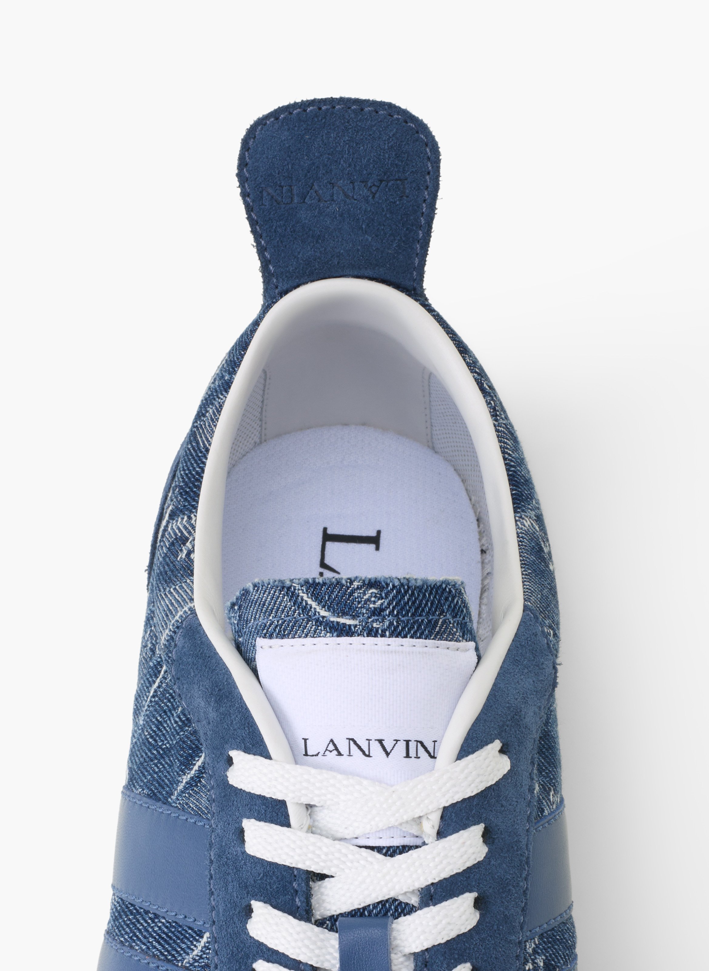 Sneakers bumpr lunar year en denim LANVIN Bleu