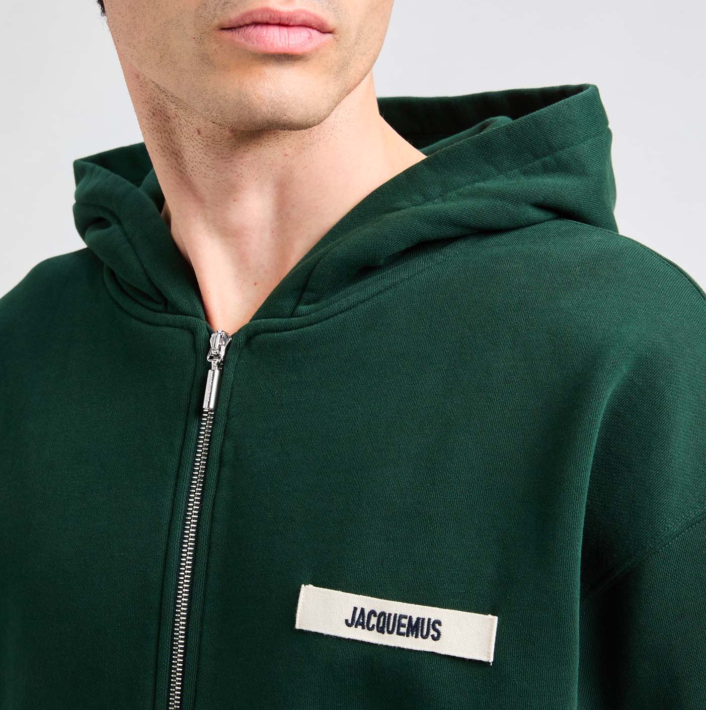 Cotton sweatshirt JACQUEMUS Green