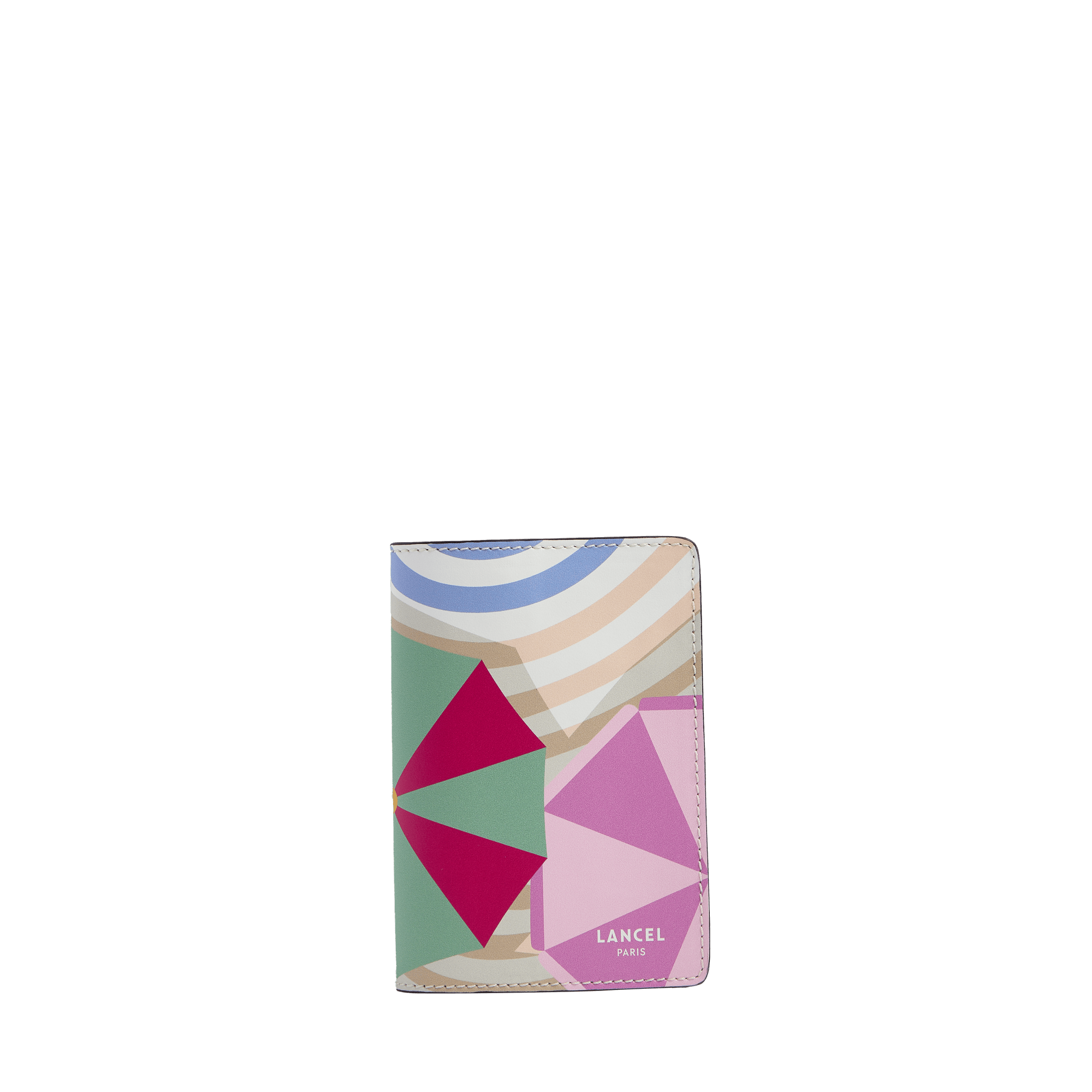Passport holder lancel beach capsule by lancel in leather LANCEL Purple