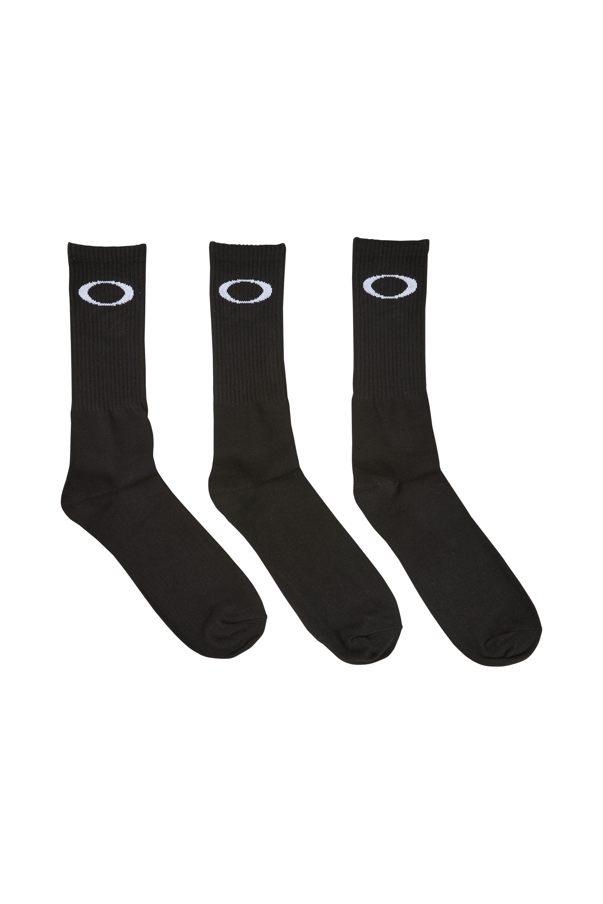 Lot de 3 paires de chaussettes ellipse crew sock OAKLEY Noir