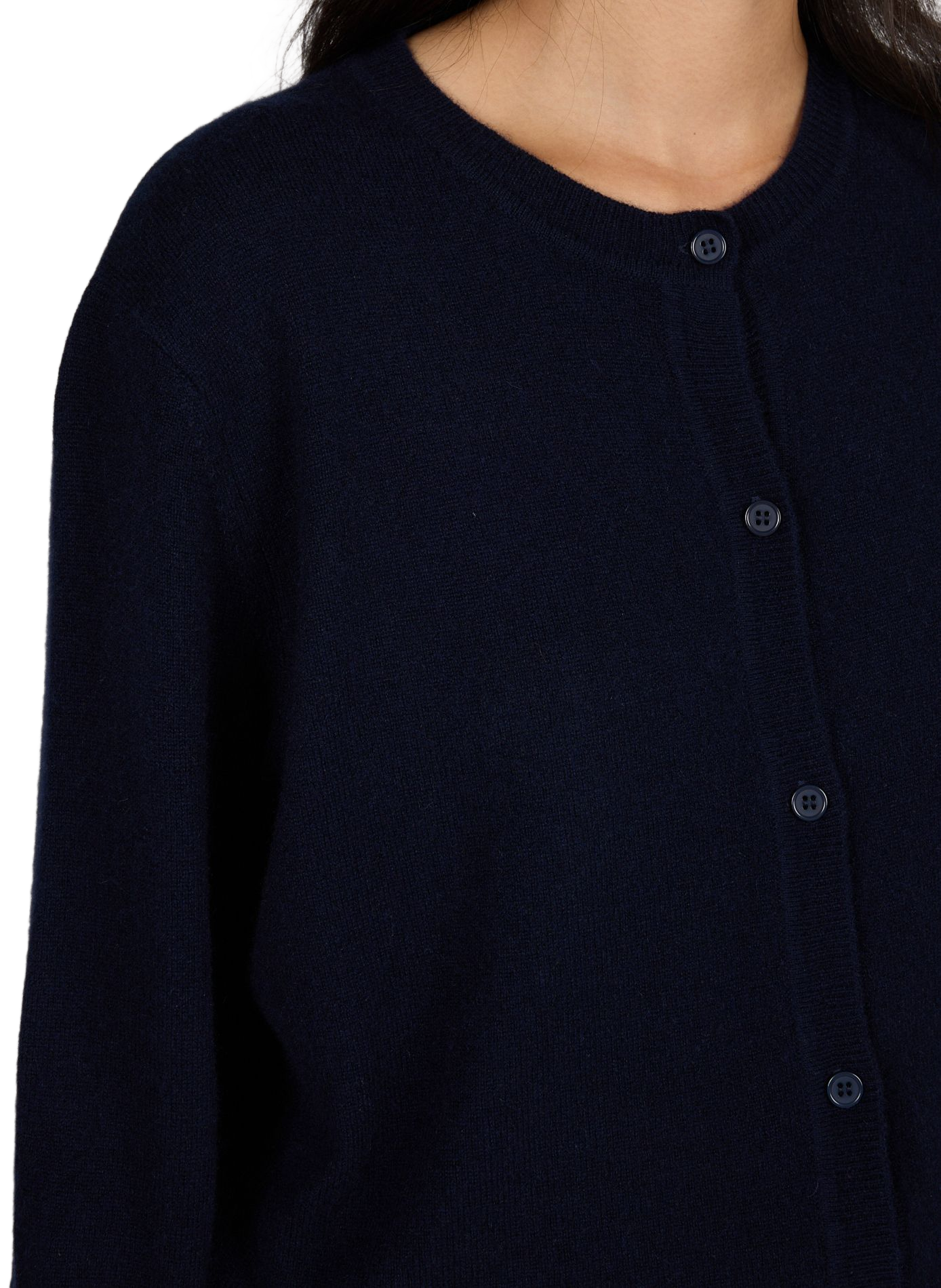 Gerader Kaschmir-Weste AU PRINTEMPS PARIS Blau