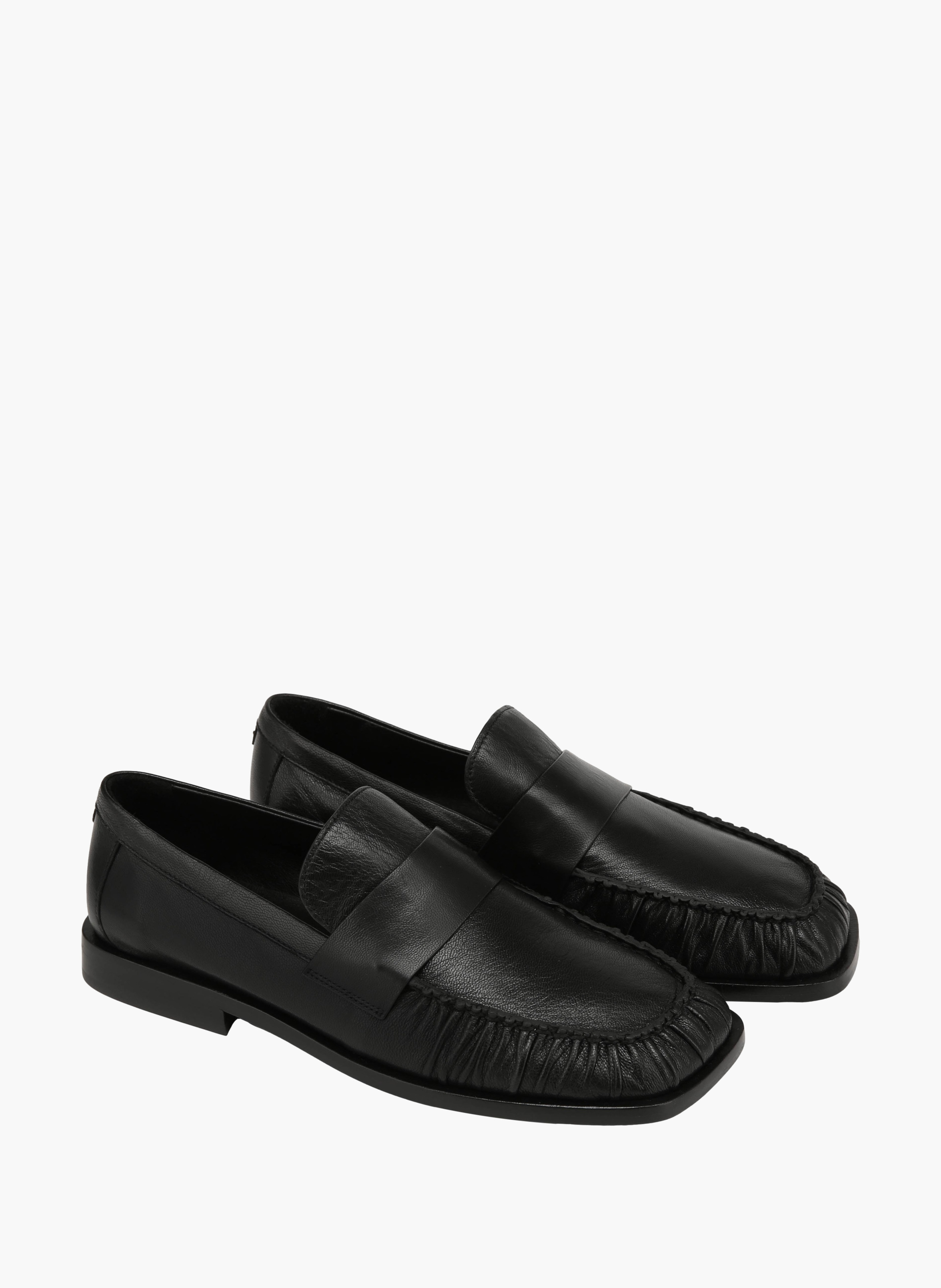 Voltage loafers van leer NAKED WOLFE Zwart