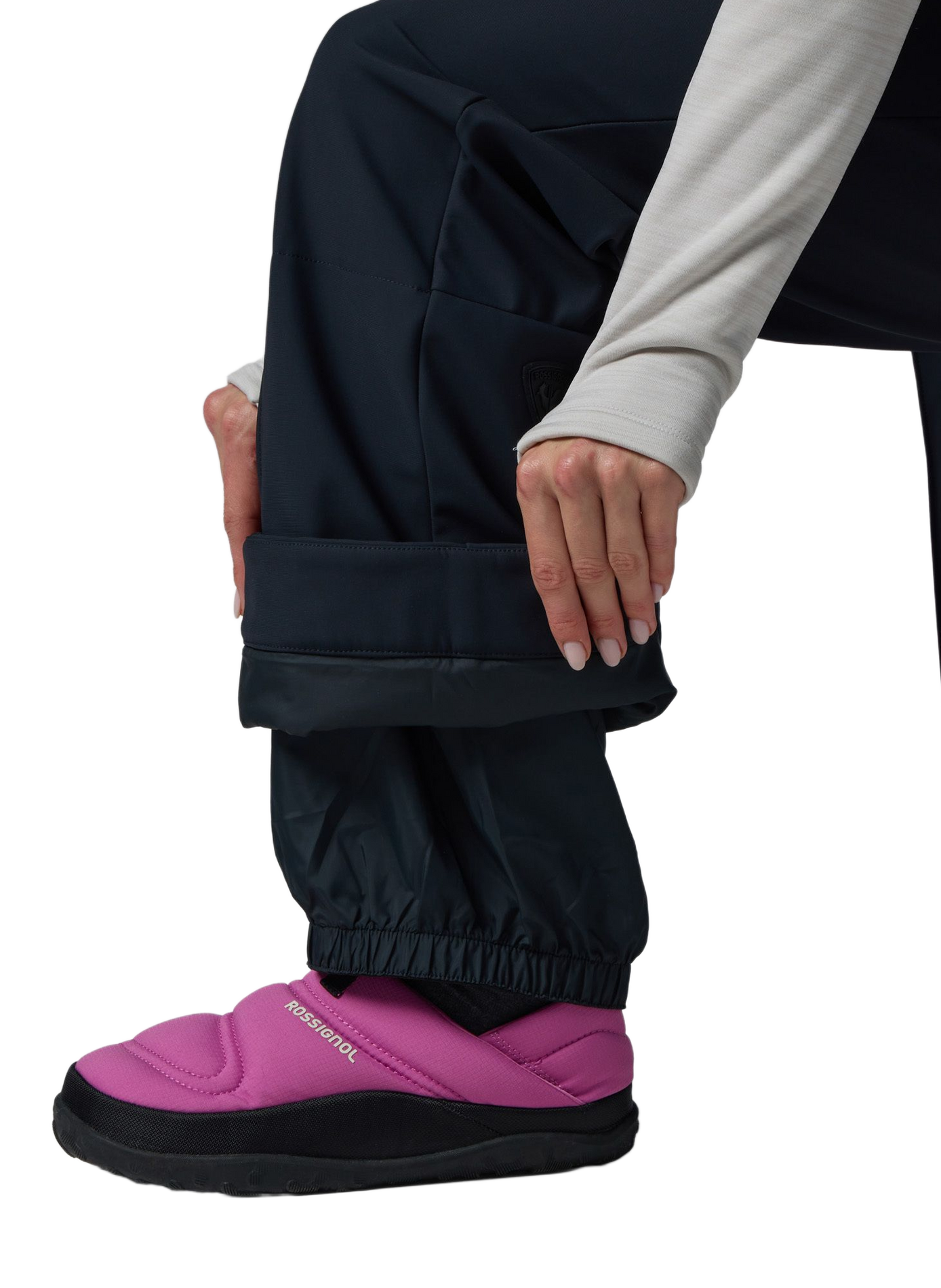 Gerade Skihose ROSSIGNOL Schwarz