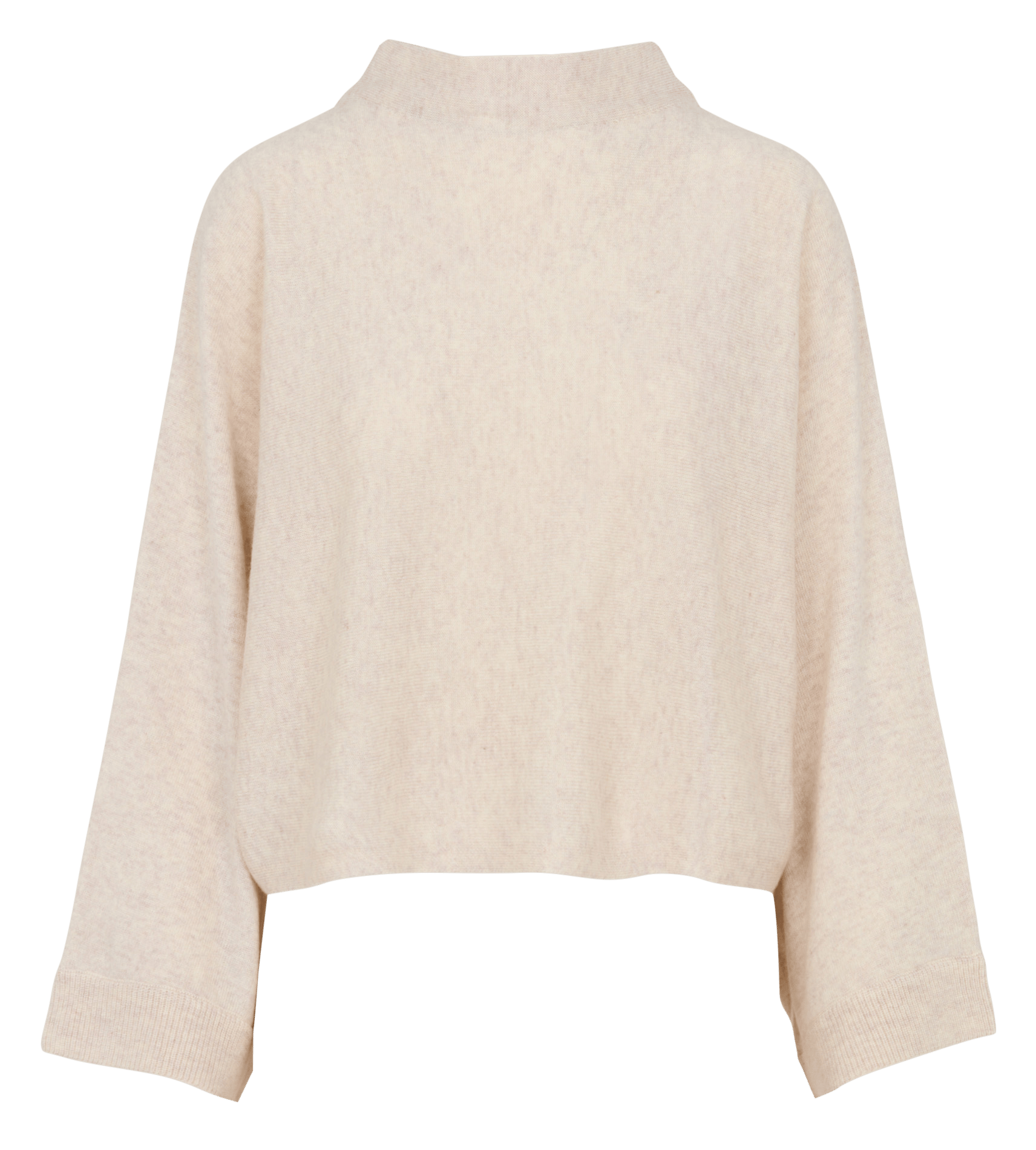 Fijngebreide trui van wol en kasjmier LA FEE MARABOUTEE Beige