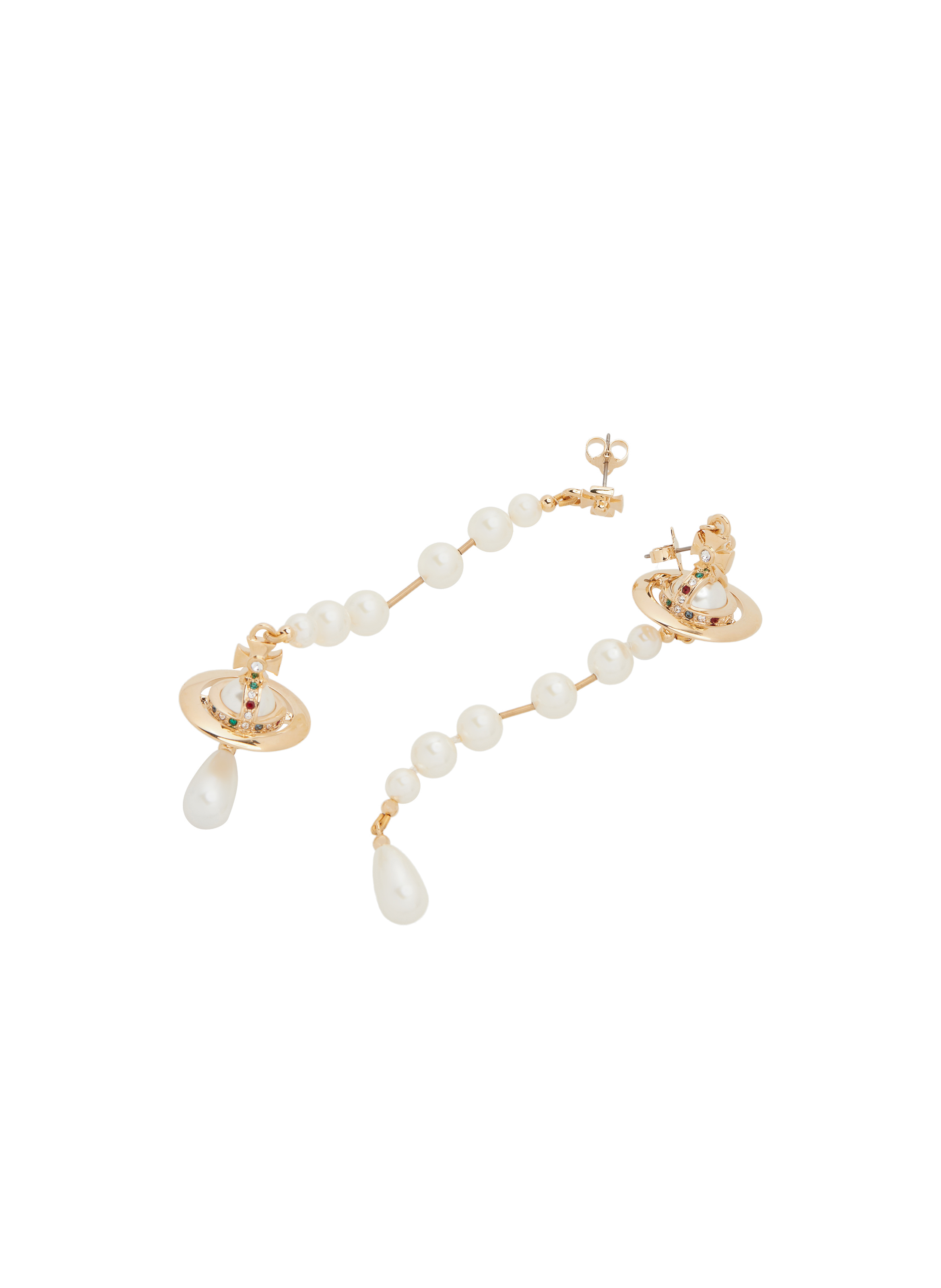 Boucles d'oreilles pendantes  VIVIENNE WESTWOOD Doré