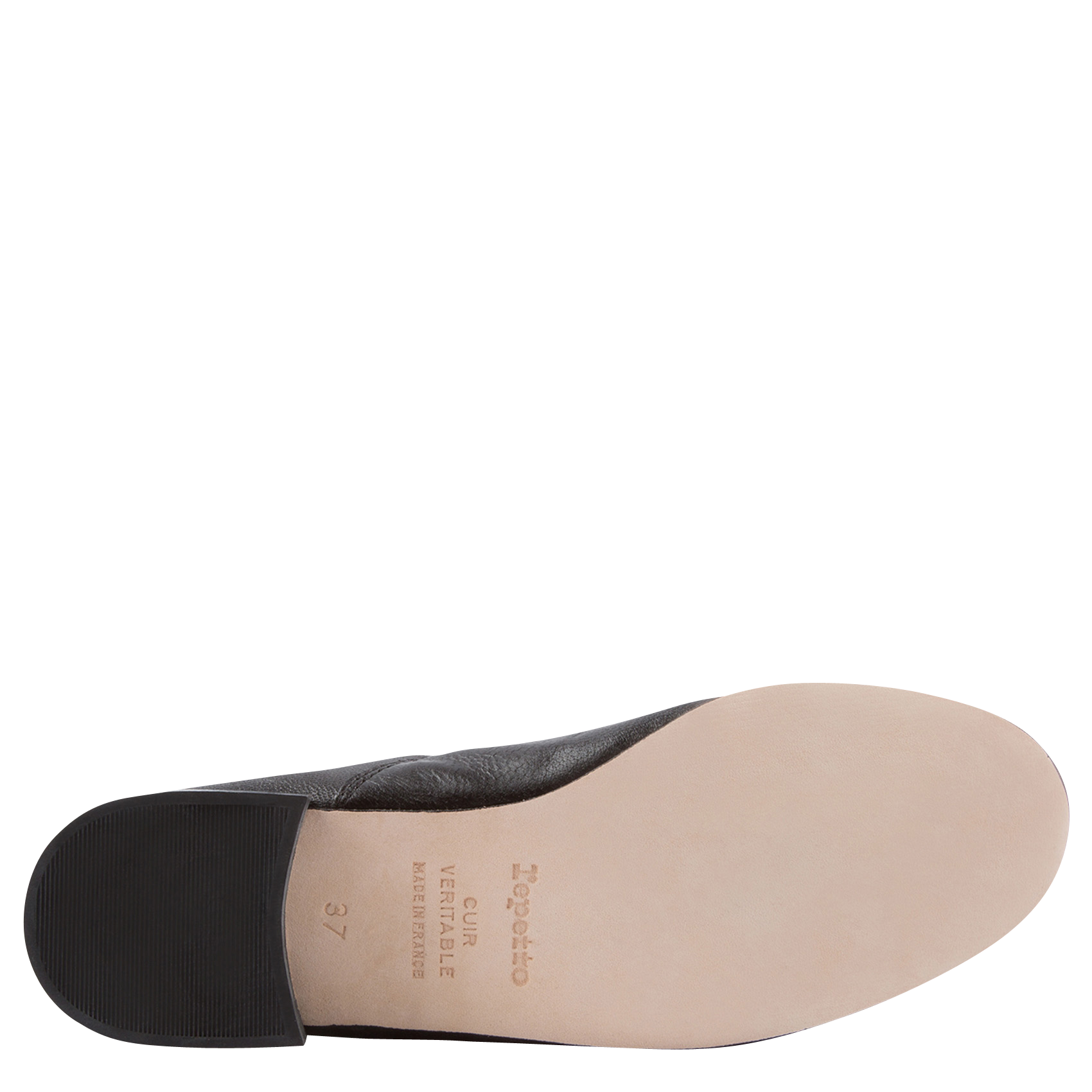 Derbies en cuir zizi REPETTO Noir