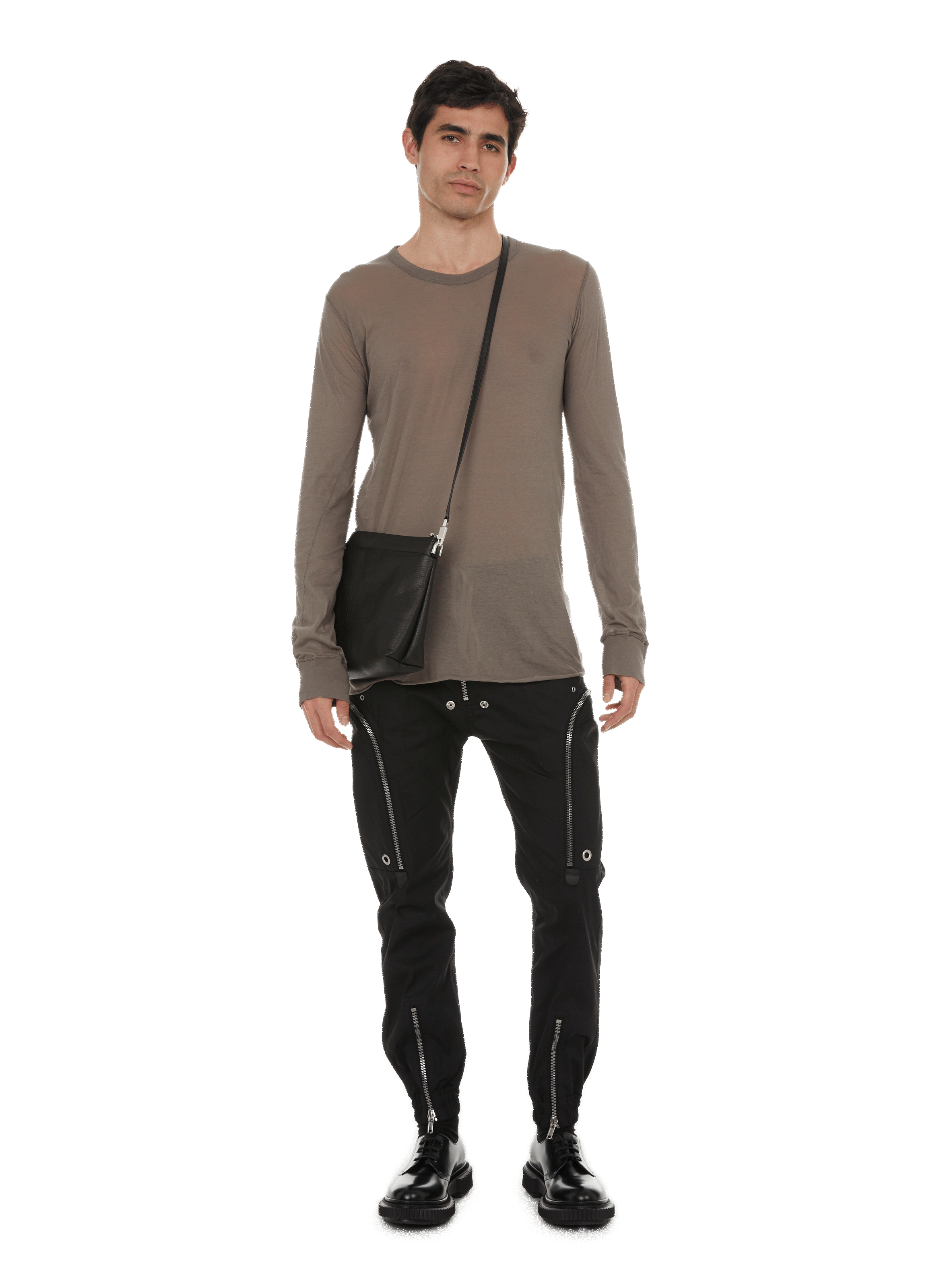 Slim-fit T-shirt RICK OWENS Beige