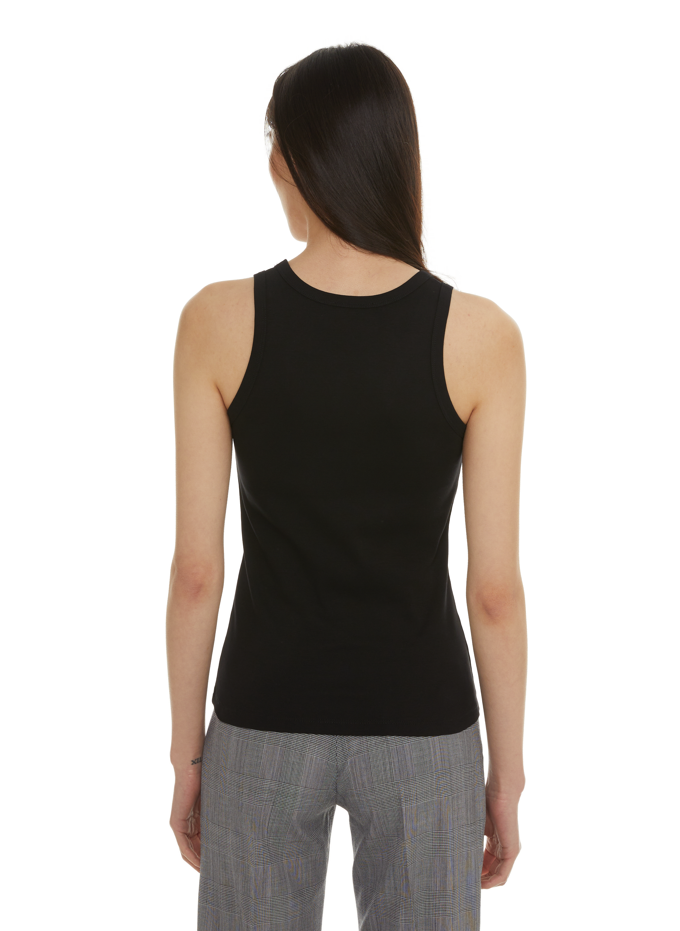 Cotton tank top  COPERNI Black