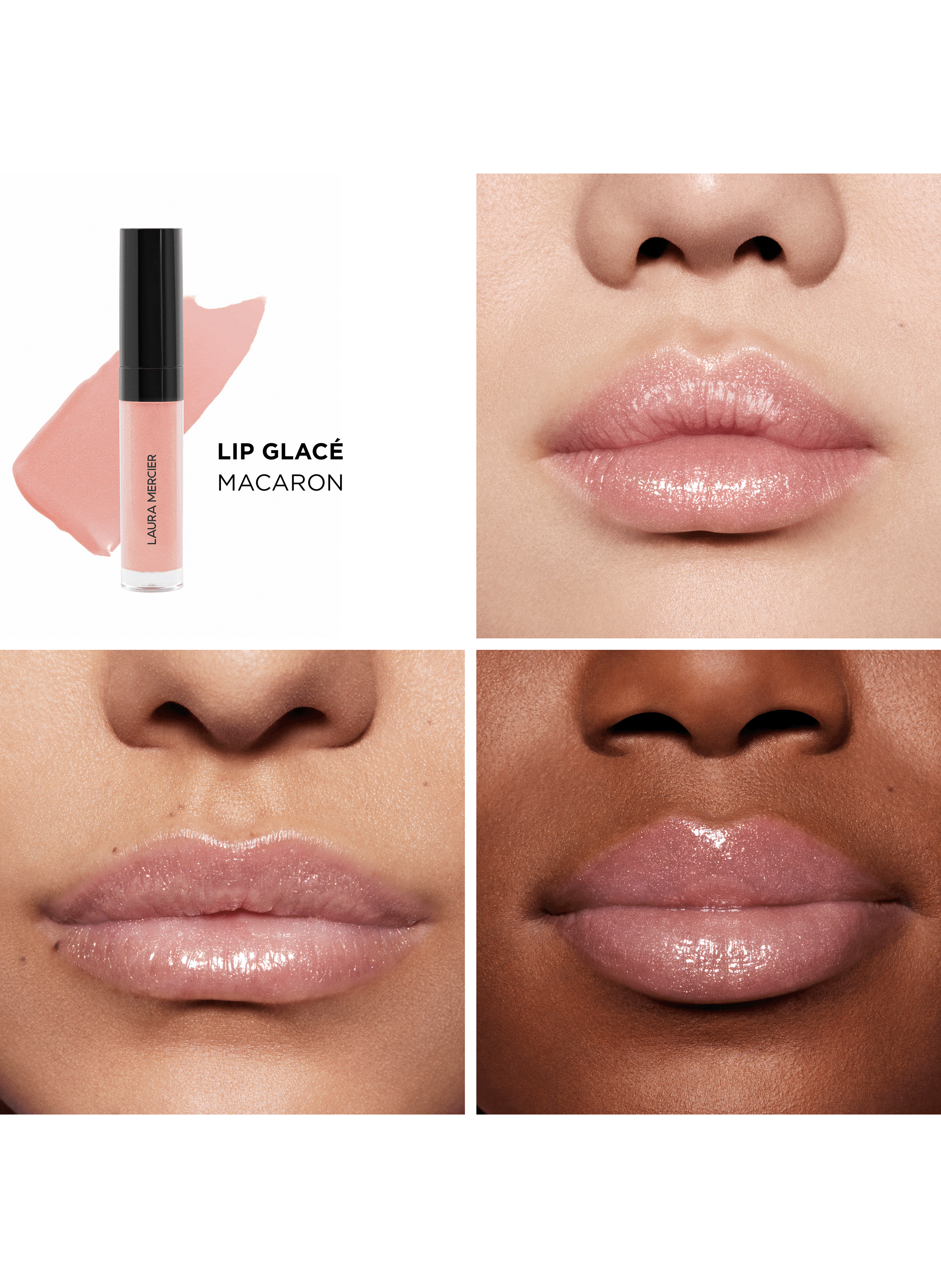 Gloss - Lip Glacé LAURA MERCIER 110 macaron