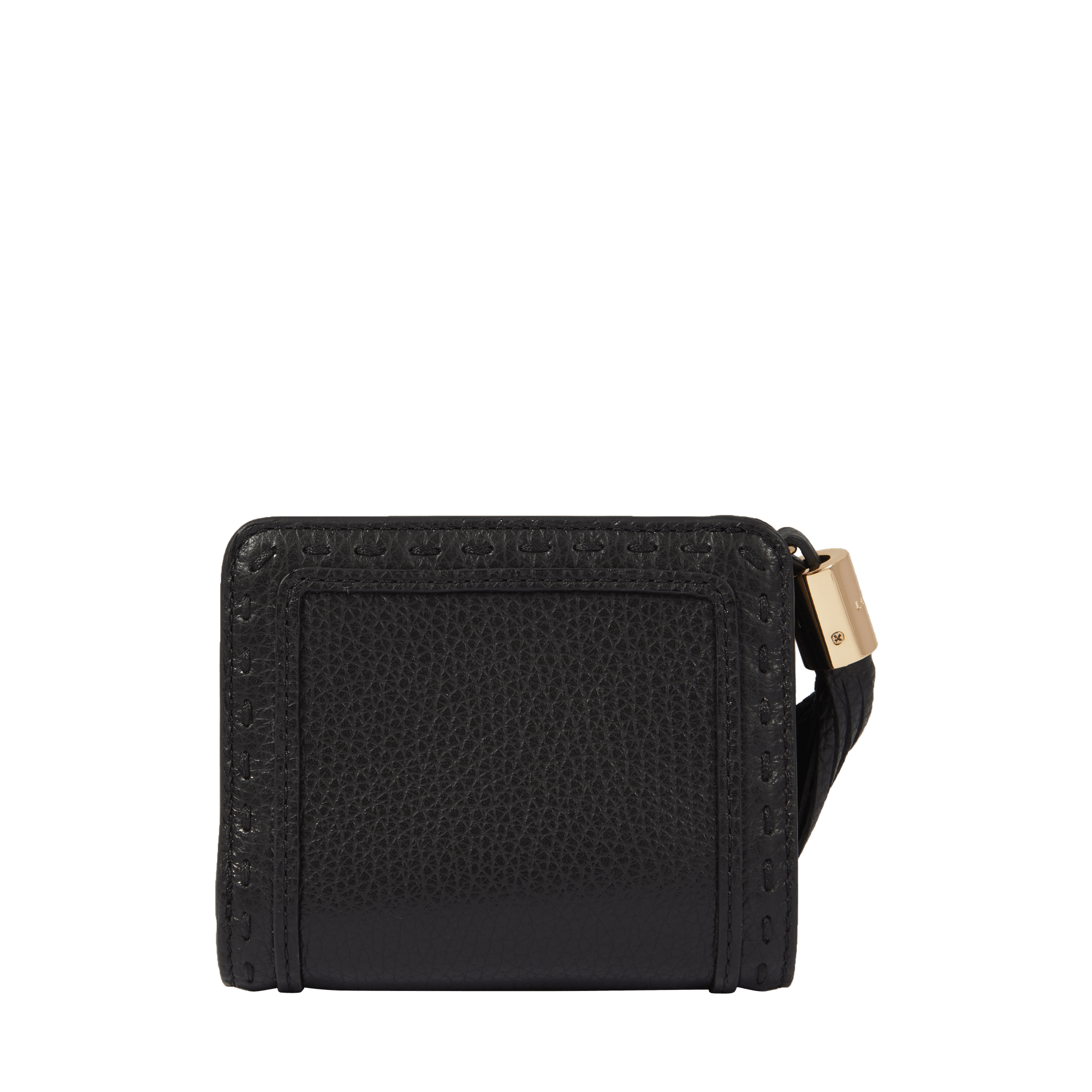 Portefeuille compact medium zippé - premier flirt LANCEL Noir
