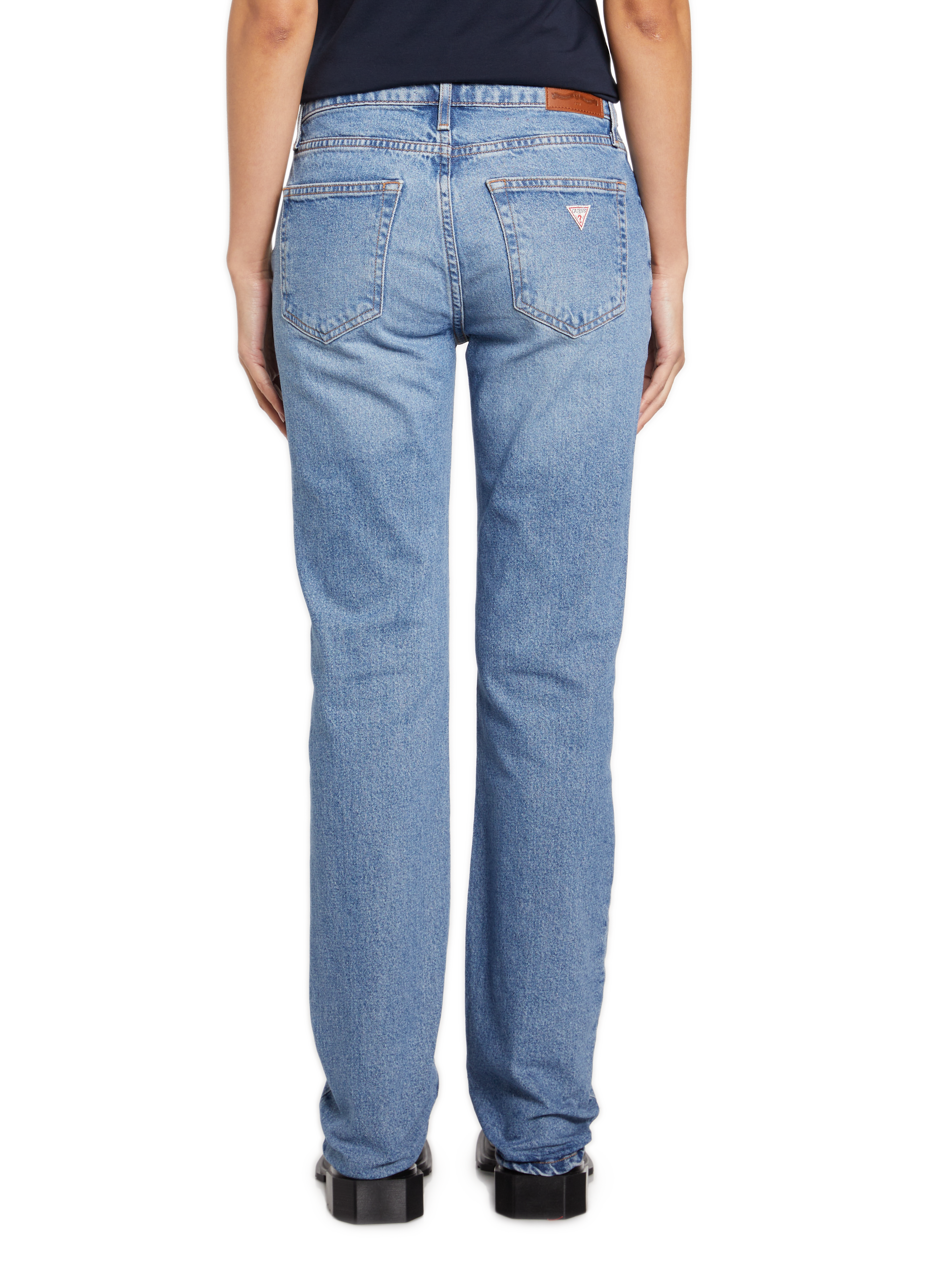 Jean droit GUESS Bleu