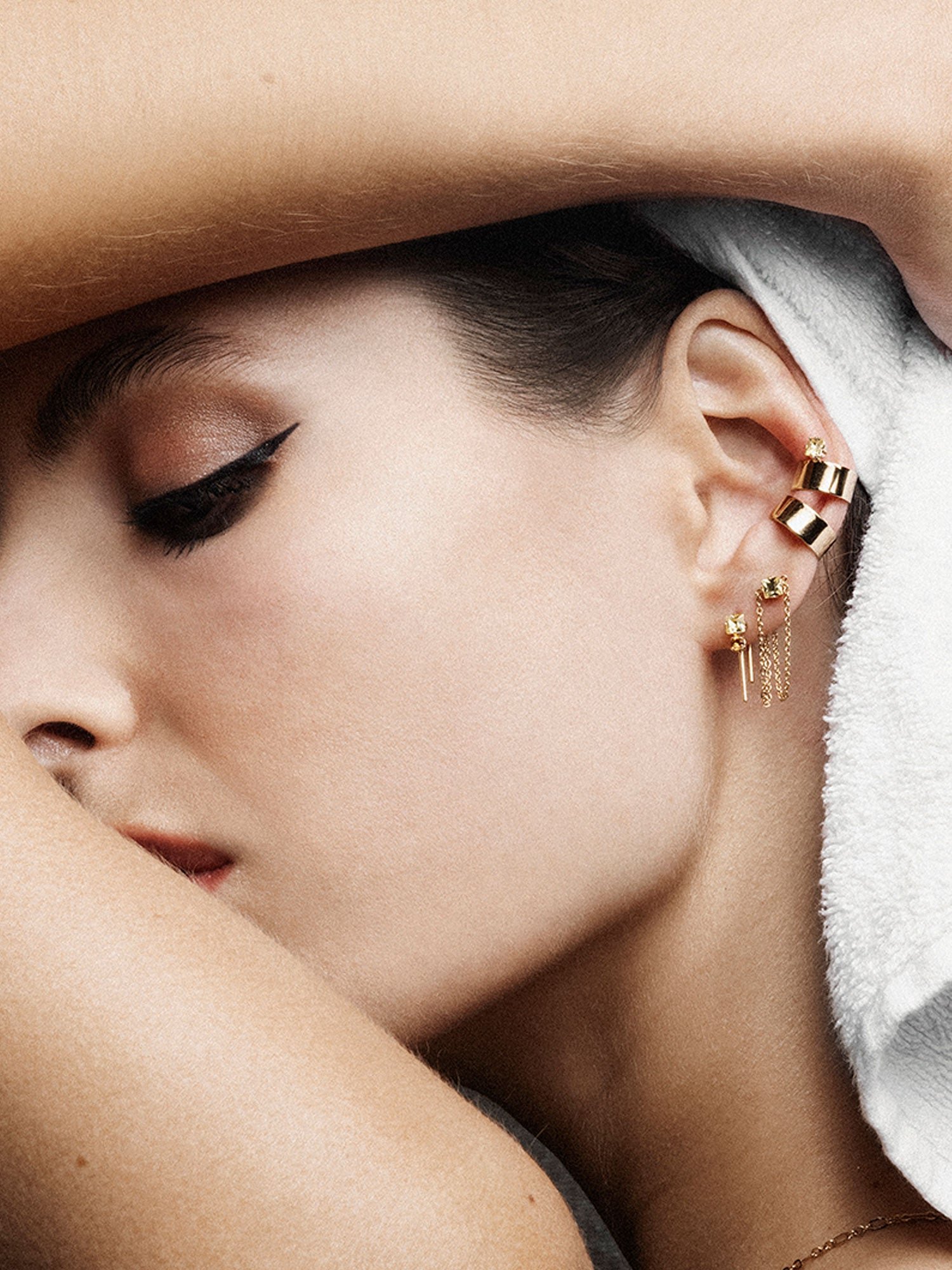 Bague d'oreille tobias APRIL PLEASE Doré