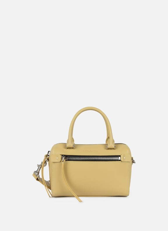 Petit sac polochon - donna linea Jaune by LANCASTER LANCASTER Petit sac polochon - donna linea Jaune