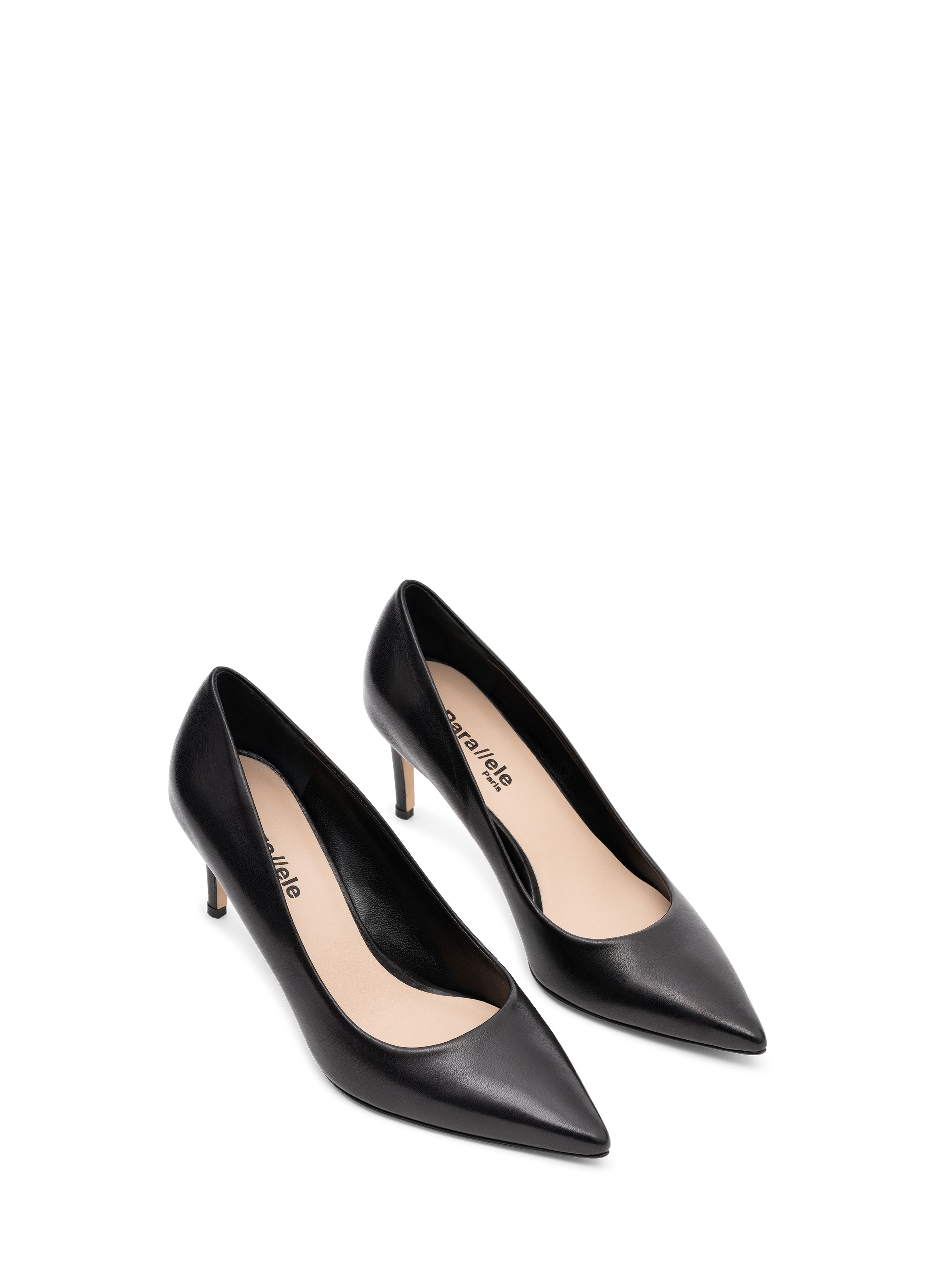 Escarpins yumbi en nappa PARALLELE Noir