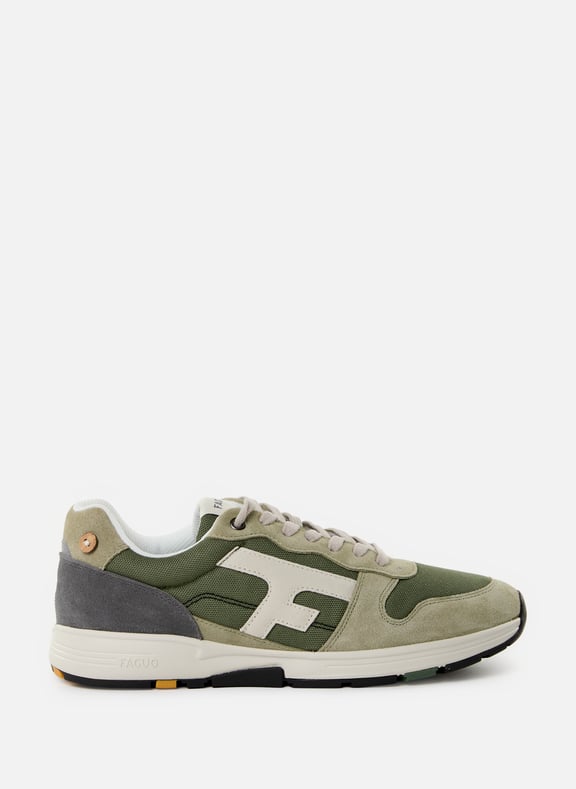 Olive Sneakers Green by FAGUO FAGUO Olive Sneakers Green