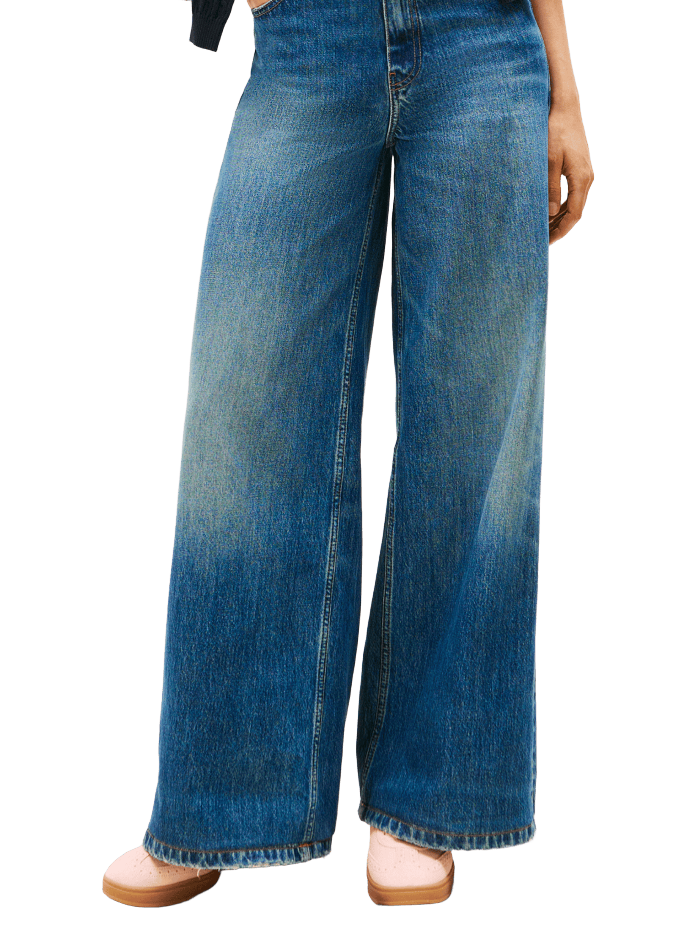 Baskets en cuir TOMMY HILFIGER Rose