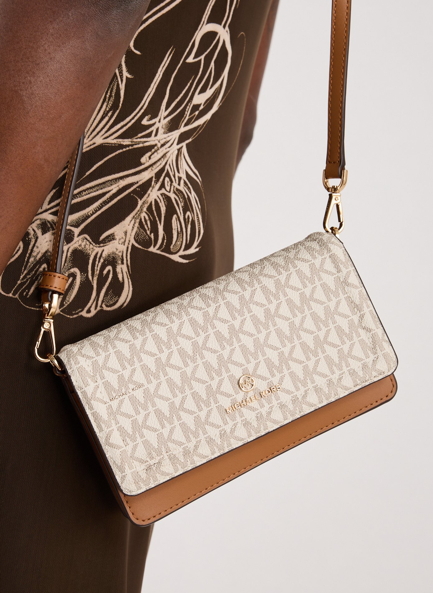 Sac à bandoulière Jet set charm  MICHAEL KORS Blanc