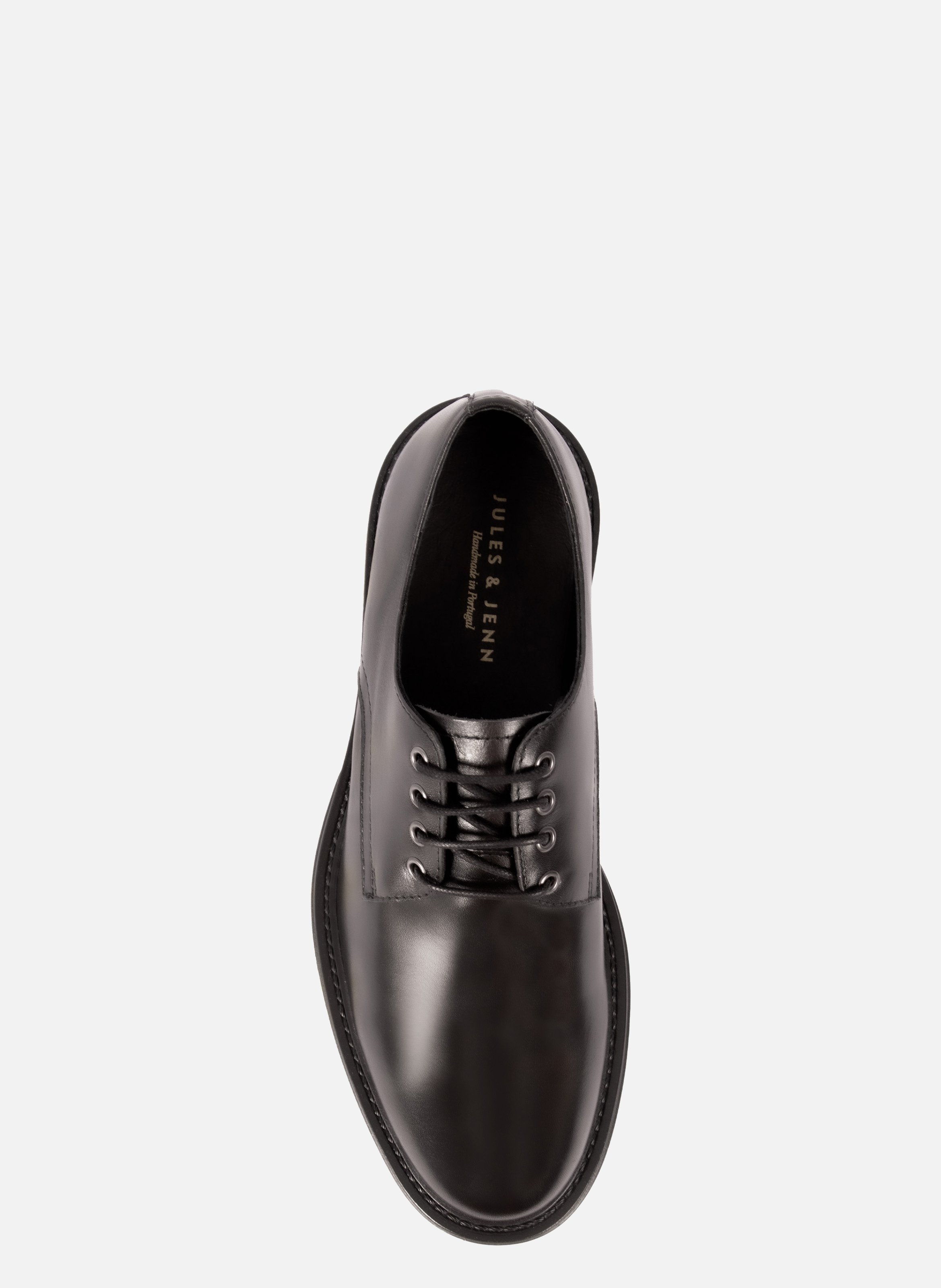 Derbies gomme cuir JULES & JENN Noir