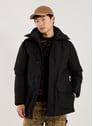 Parka matelassée mi-longue | Noir by SCHOTT SCHOTT Parka matelassée mi-longue | Noir