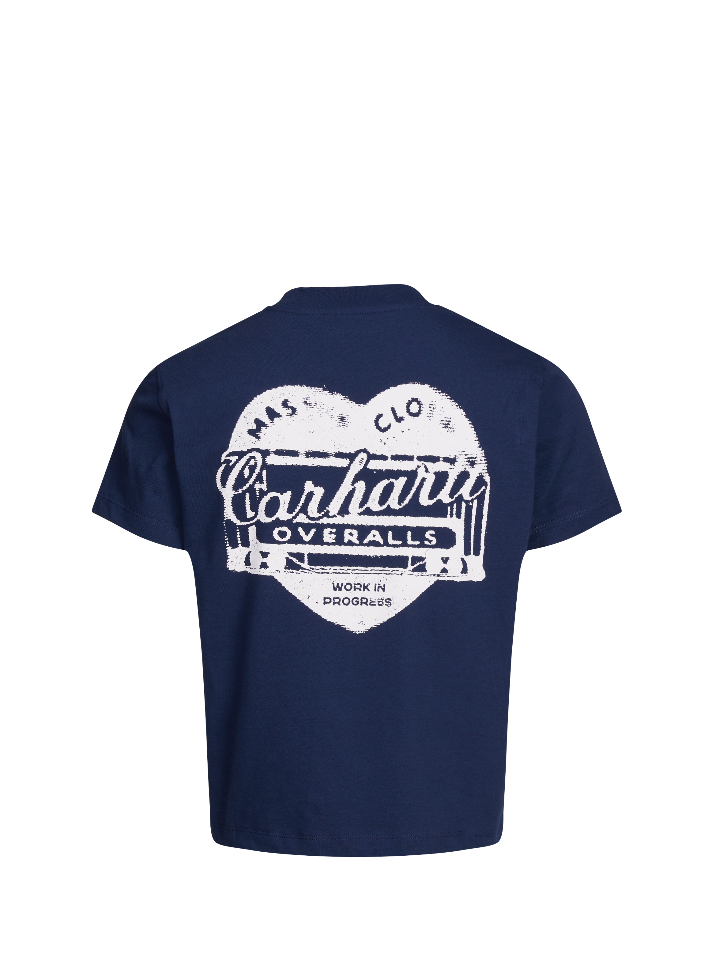 Cotton round-neck T-shirt CARHARTT WIP Blue