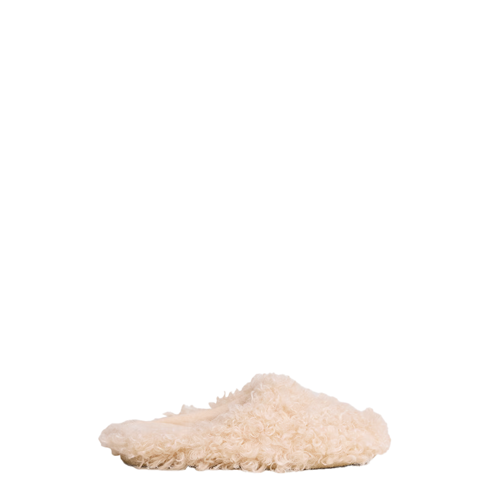 Chausson en fourrure synthétque judie JONAK Beige