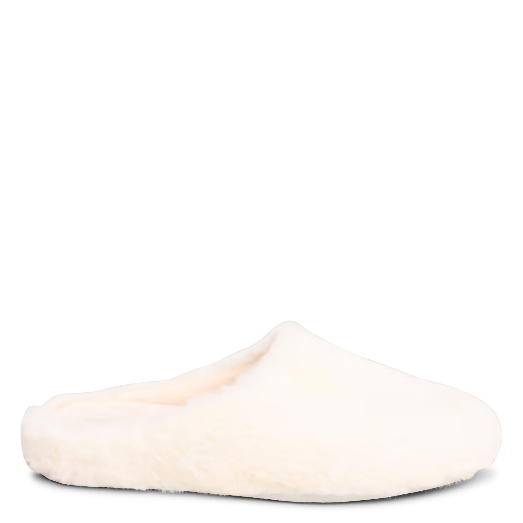 Chaussons effet fourrure jude JONAK Blanc