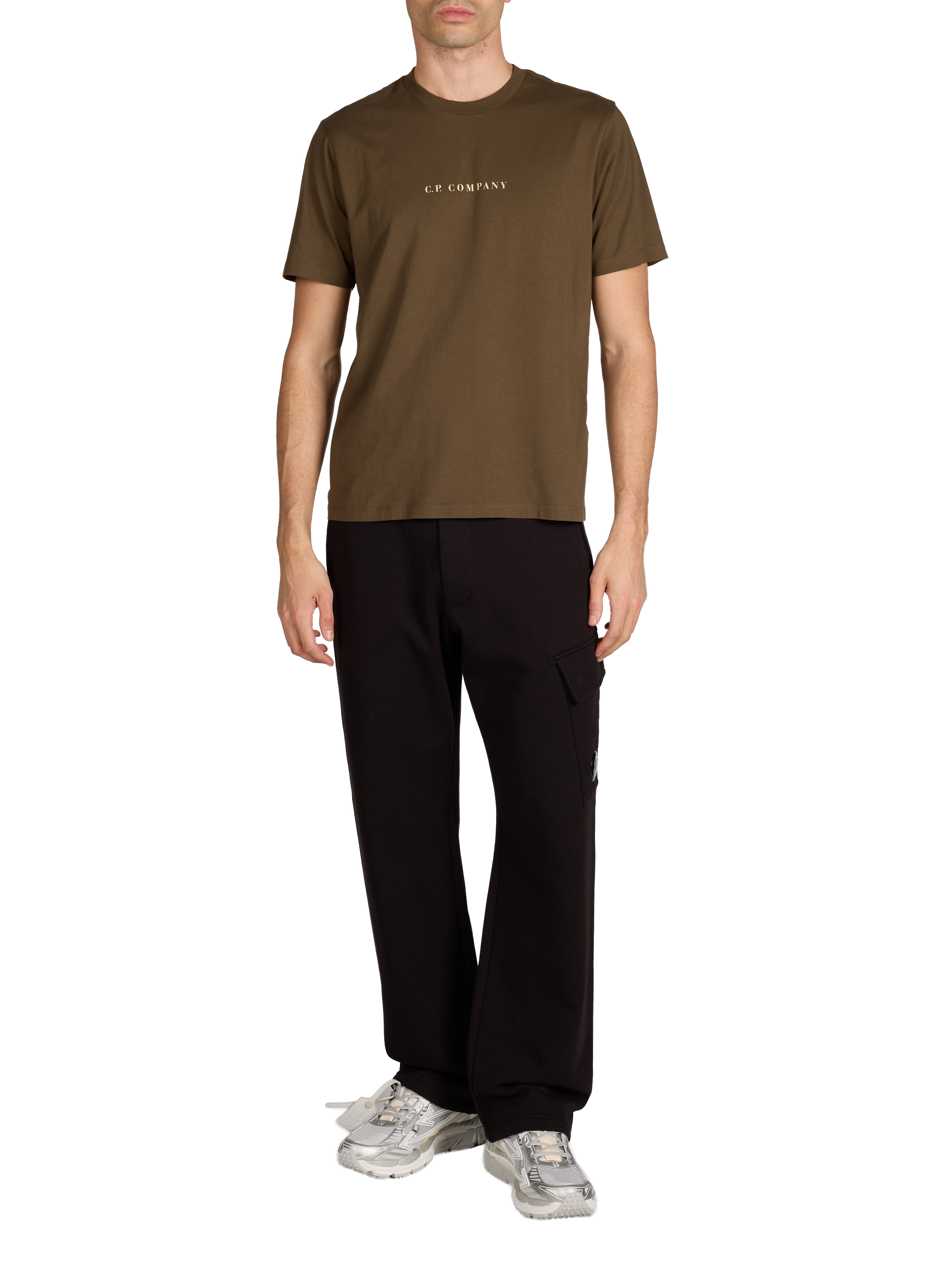 Cotton joggers CP COMPANY Black