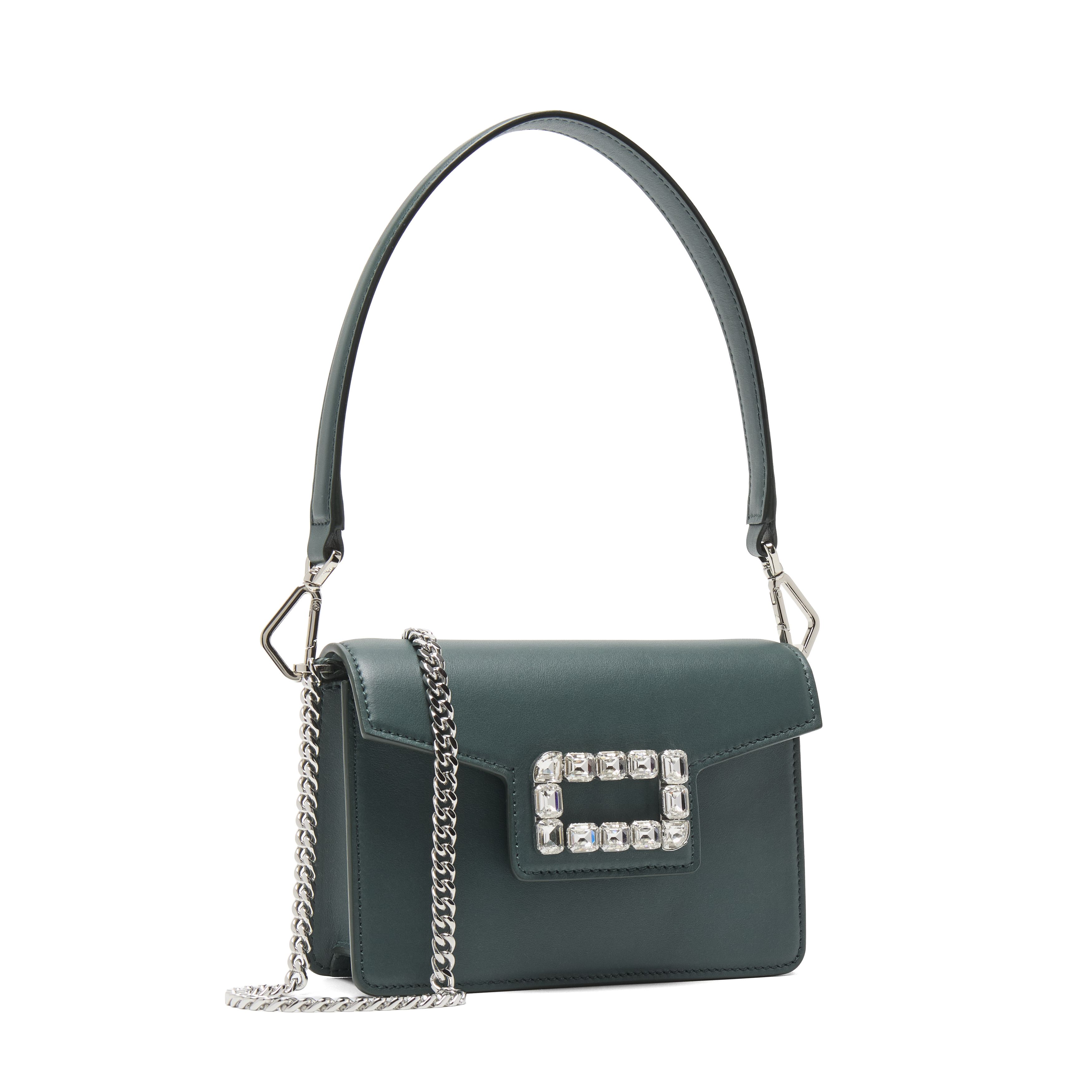 Mini sac rabat angèle de lancel en cuir LANCEL Vert