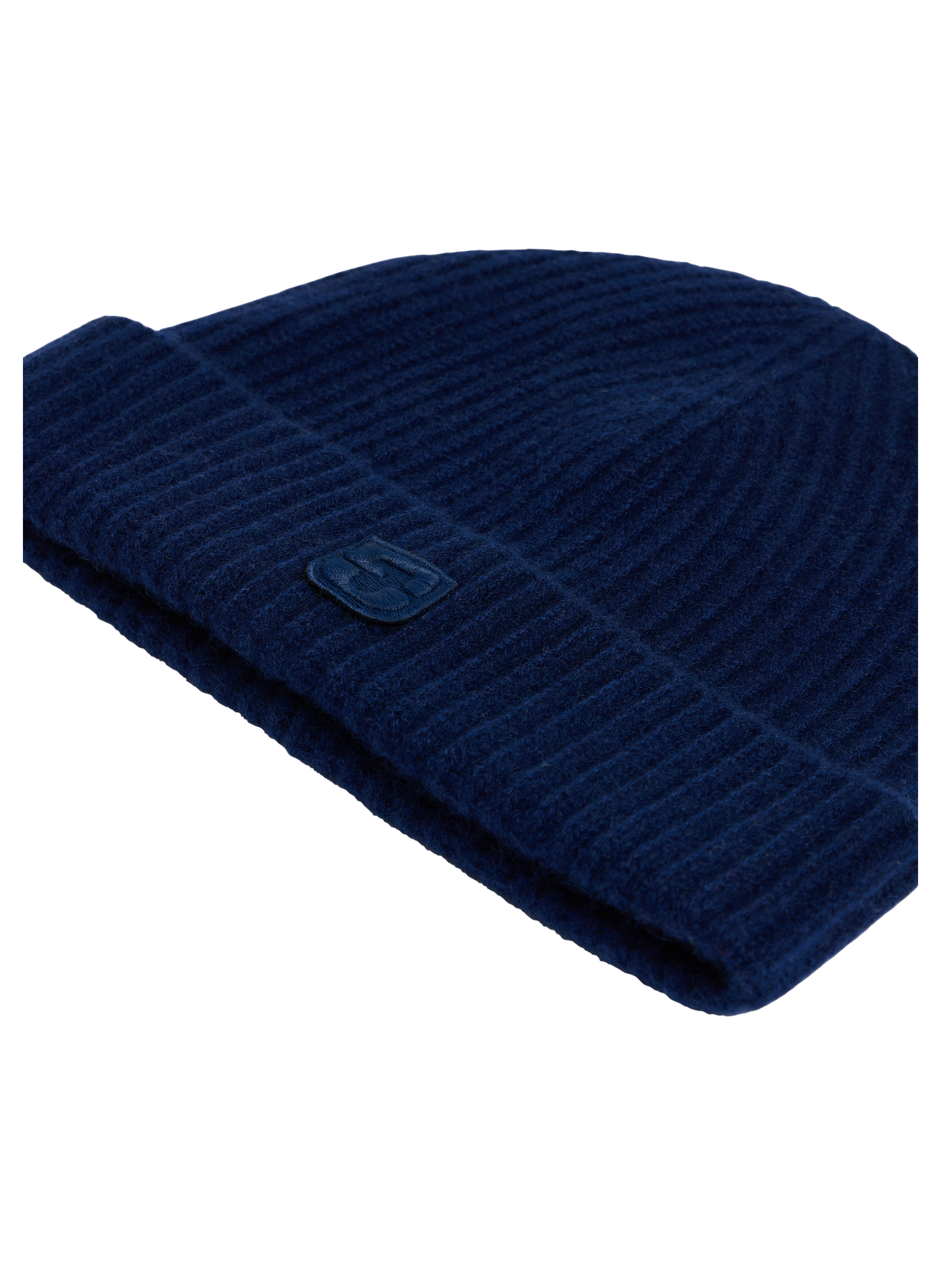 Bonnet à côtes en cachemire - fiona GERARD DAREL Bleu