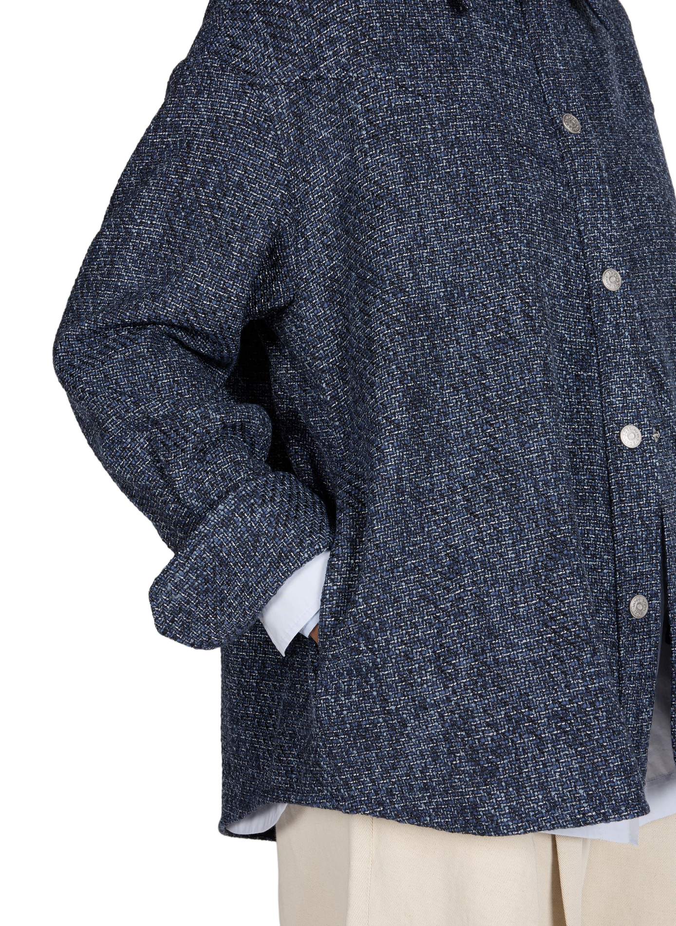 Oversized shirt BOSS Blue