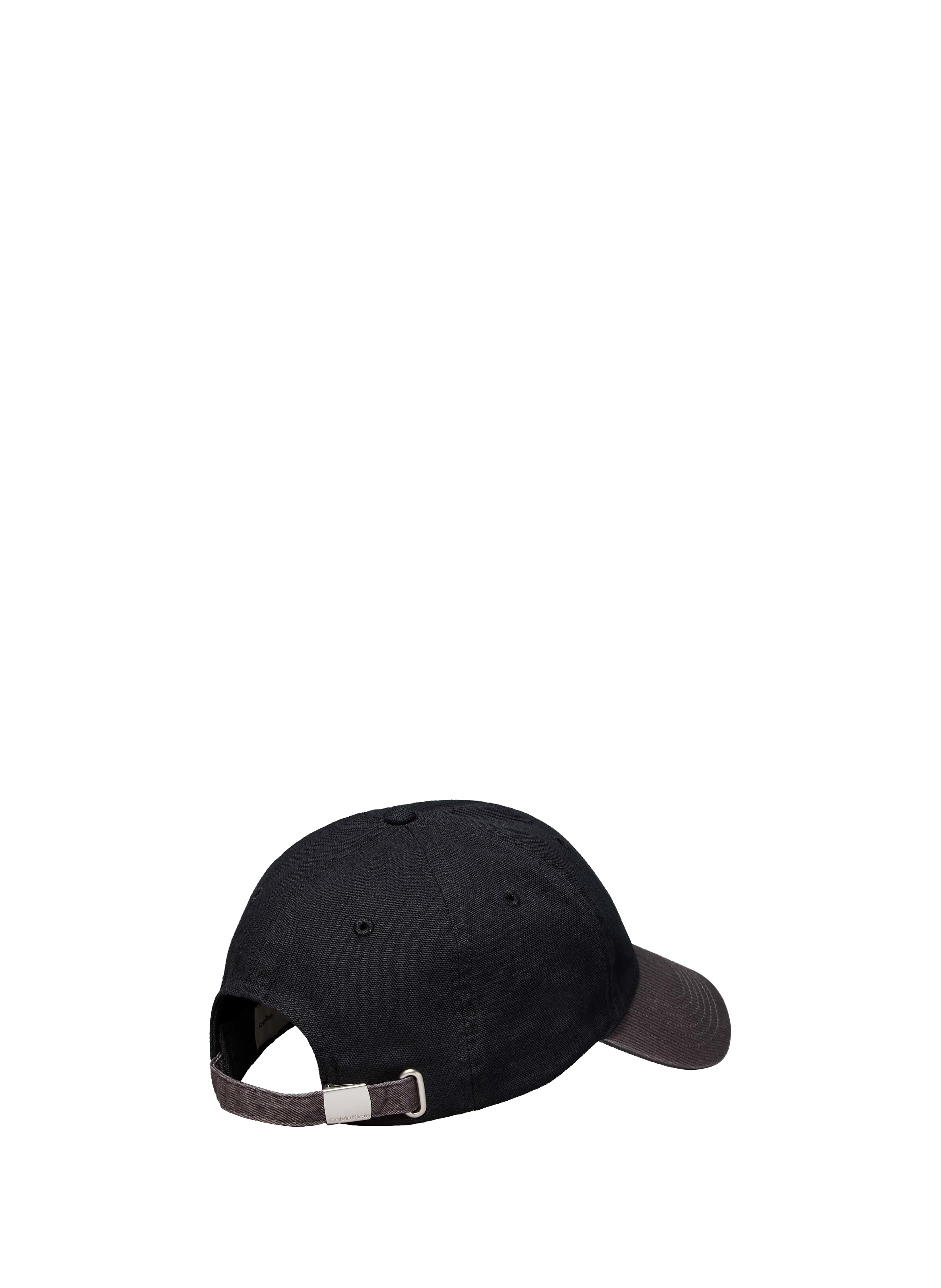 Casquette brodée en coton BCI CALVIN KLEIN Noir