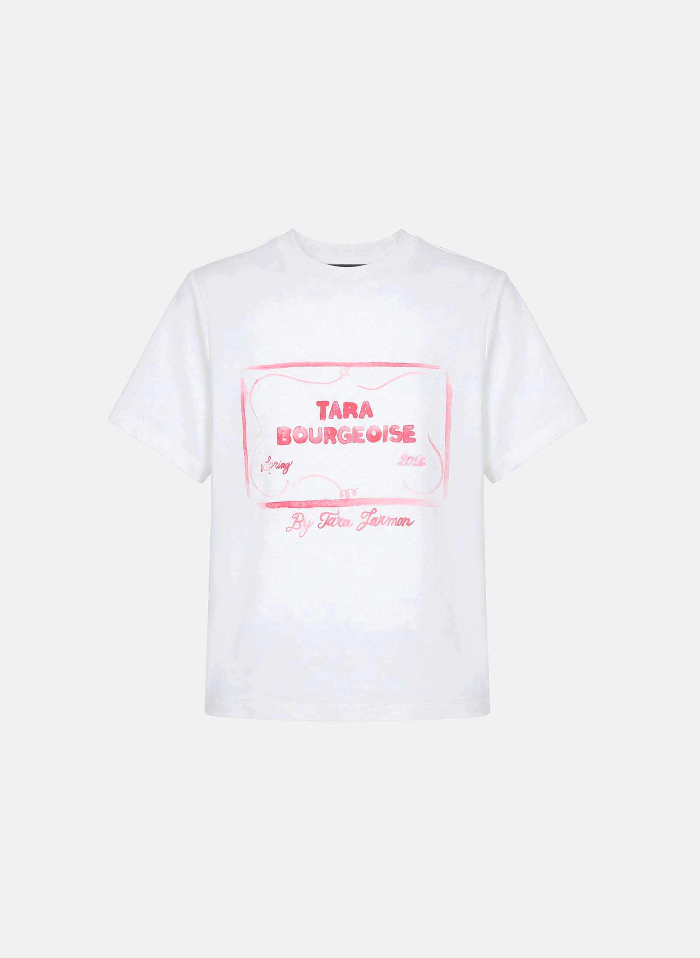 T-shirt tarabow TARA JARMON Blanc