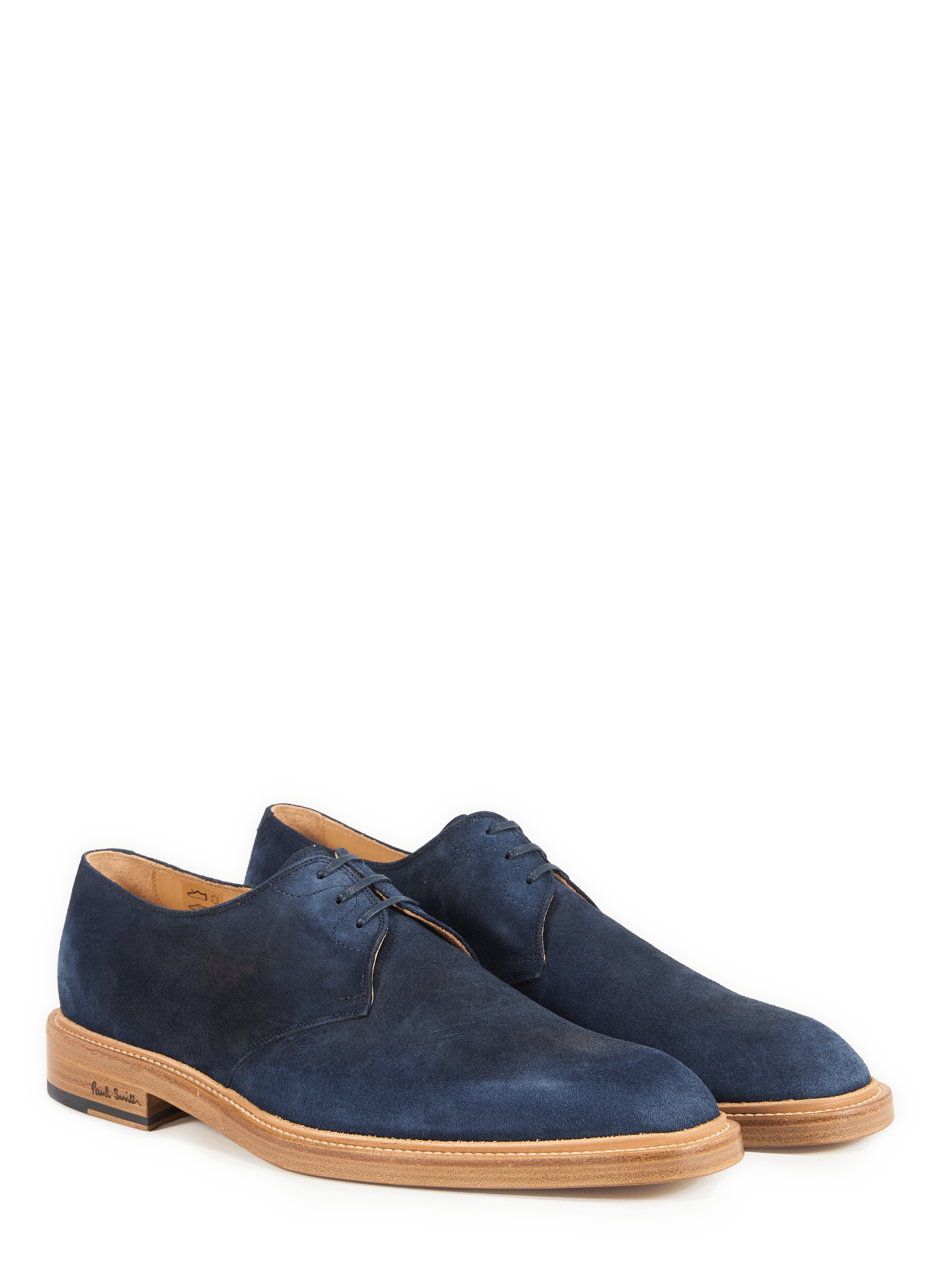 Sheridan suede leather derbies PAUL SMITH Blue