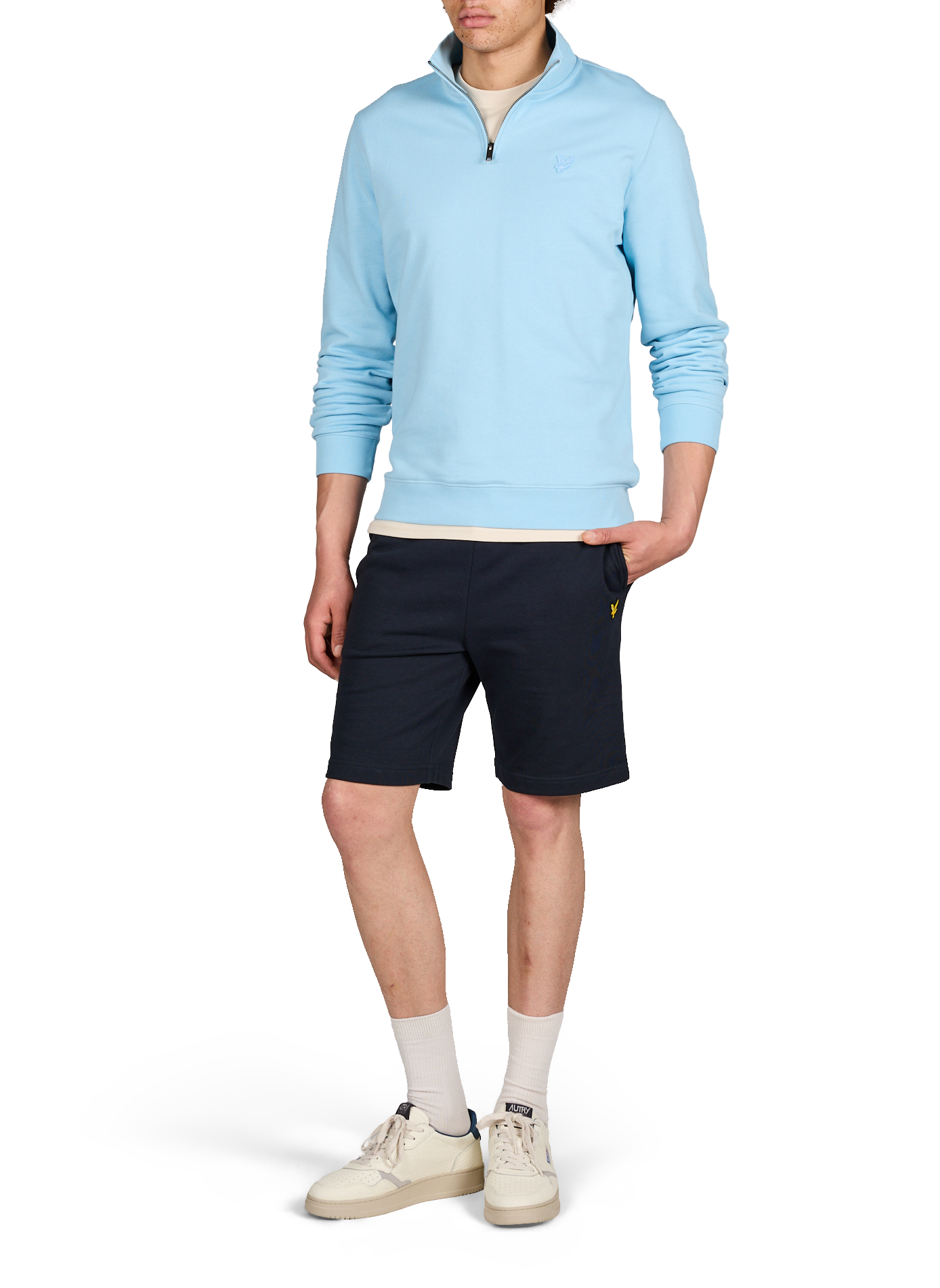 Sweatshirt en coton LYLE & SCOTT Bleu