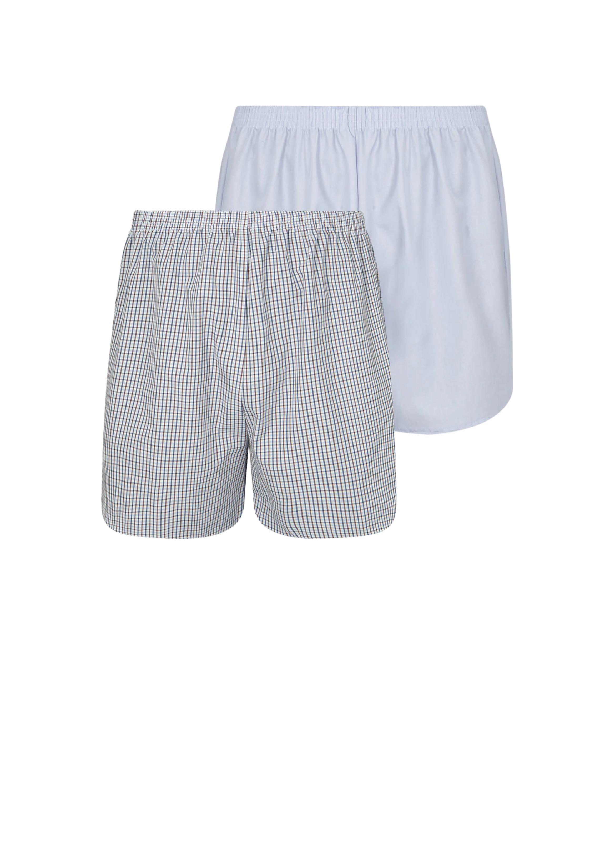 Set of 2 cotton chain and weft boxer shorts  Bdx car