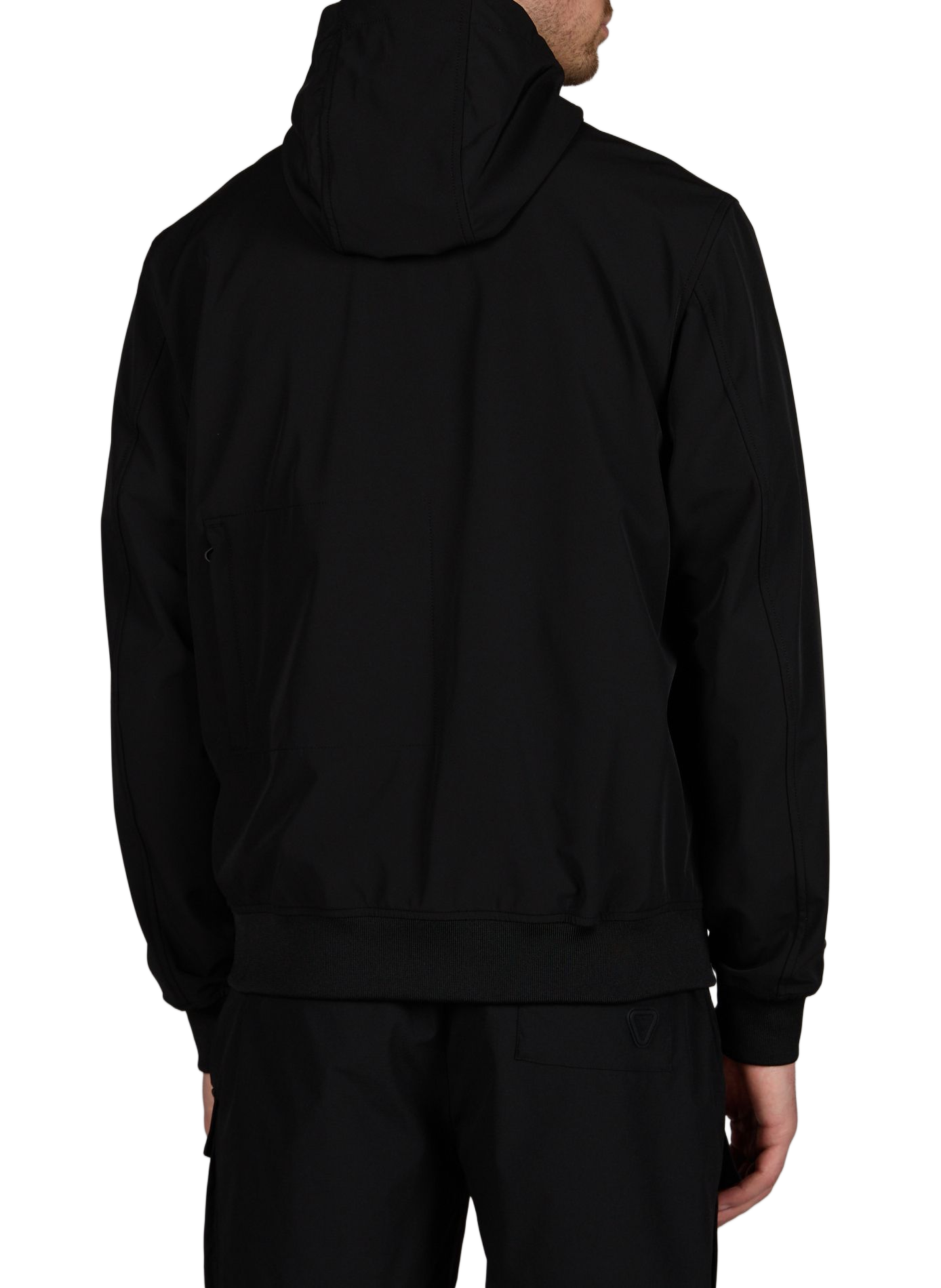 Veste technique Ronaldo à capuche GERTRUDE ET GASTON Noir