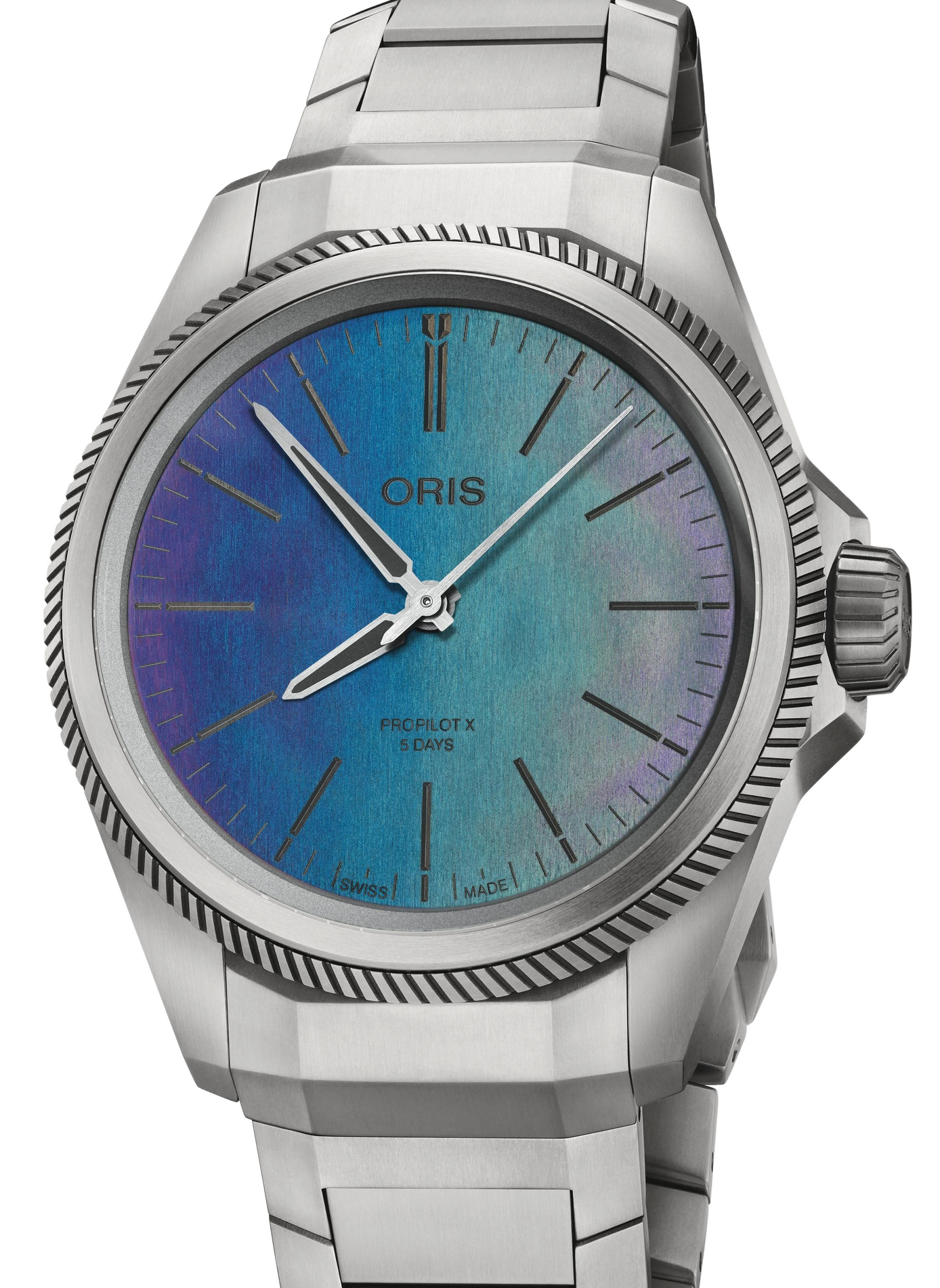 Montre automatique Oris ProPilot X Calibre 400 en titane ORIS Multicolore
