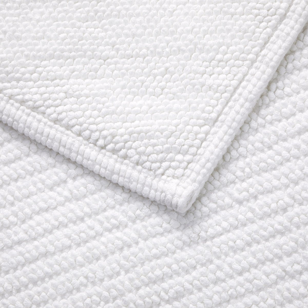 Tapis de bain  en coton, ma douce DESFORGES Blanc