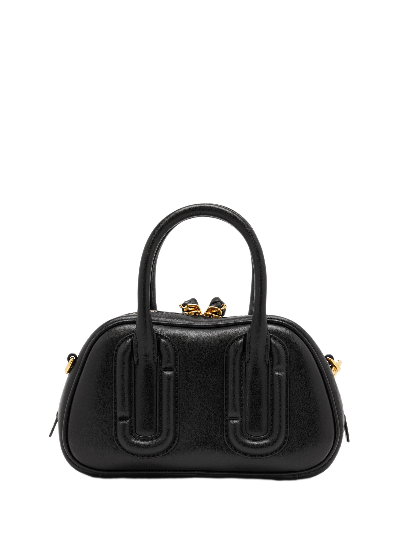 Handtas BABE MINI TOP HANDLE in leer MARC JACOBS Zwart