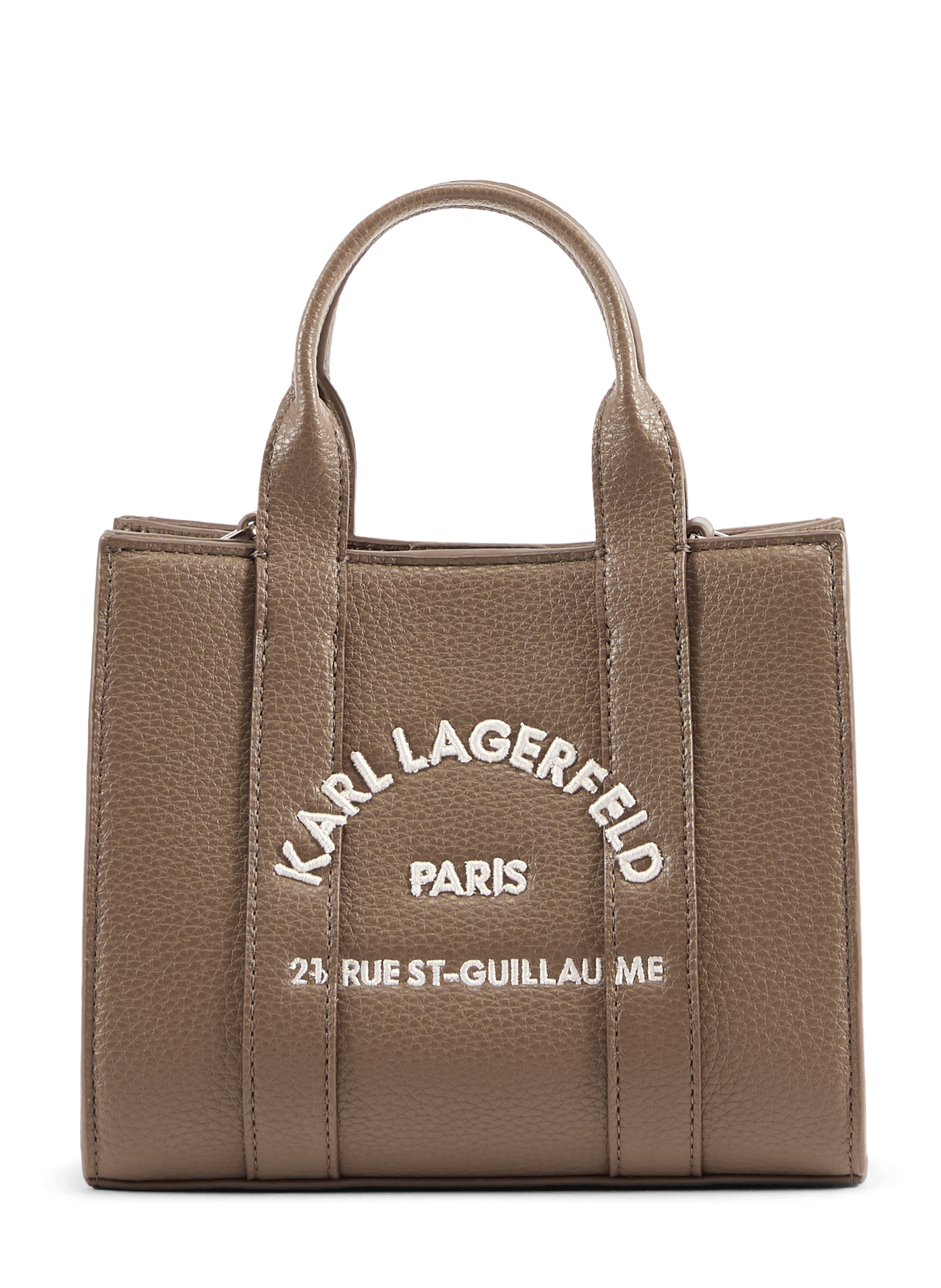 Shoulder handbag KARL LAGERFELD Brown