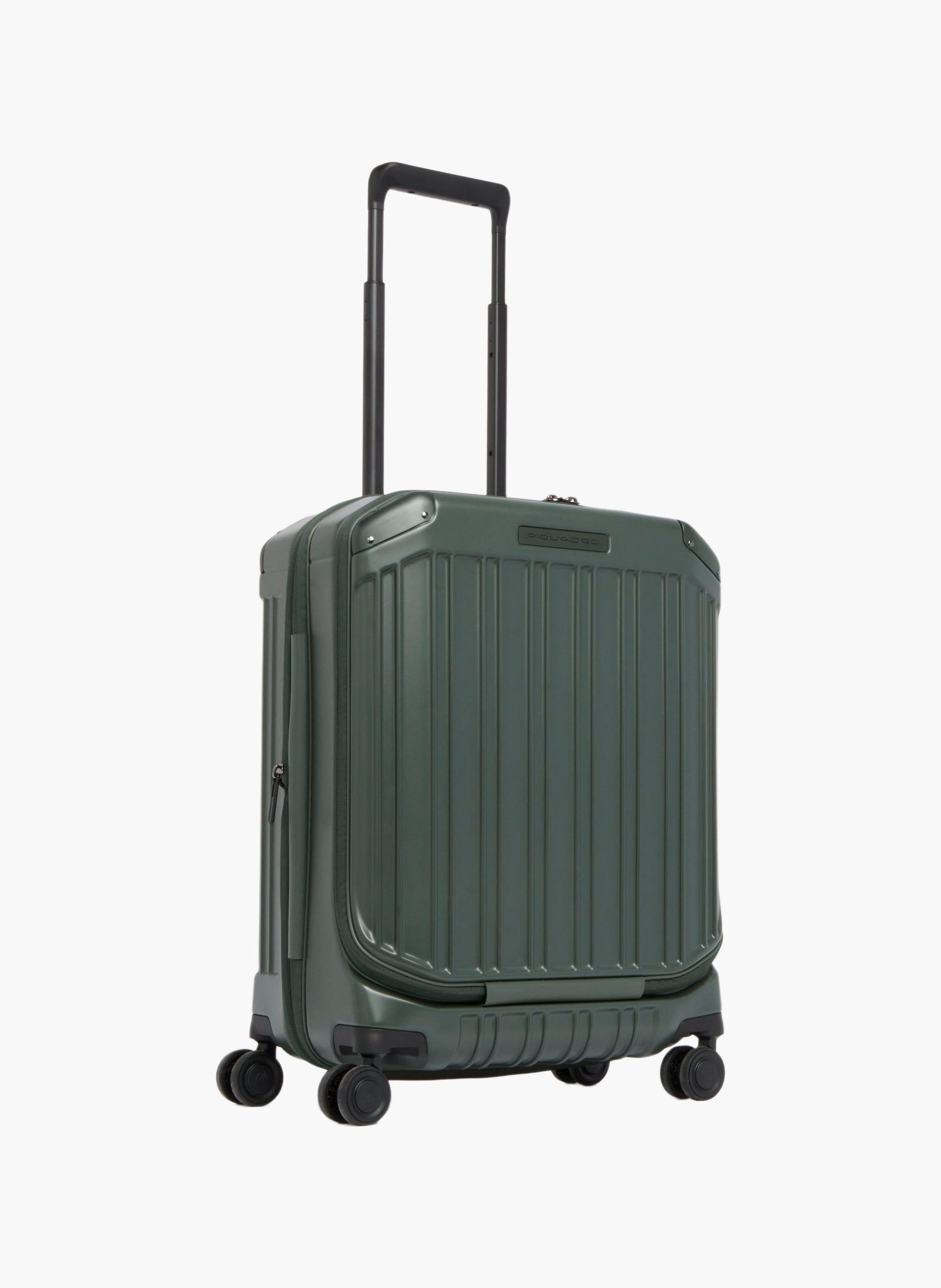 Handbagage voor laptop met twee openingen PIQUADRO Groen