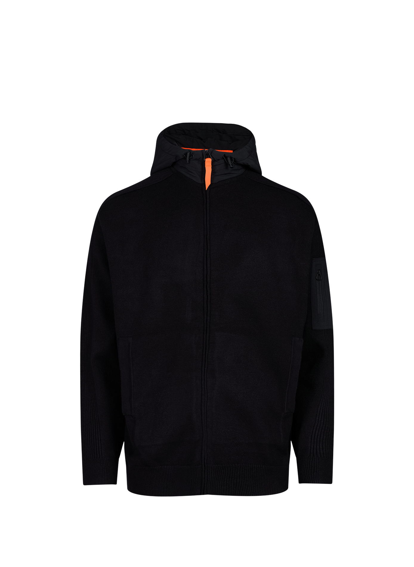 Sweat Seb droit col montant GERTRUDE Noir