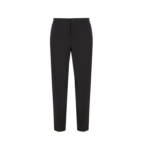 Pantalon cigarette en laine mélangée