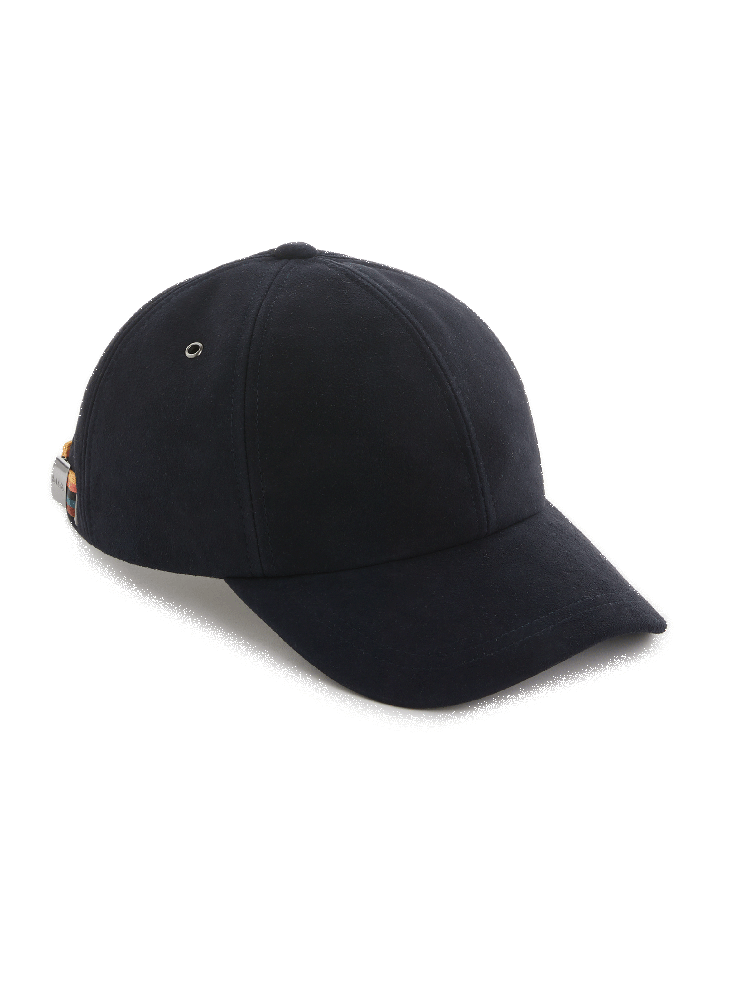 Casquette en cuir suédé