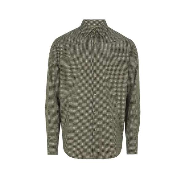 Chemise à motif en coton