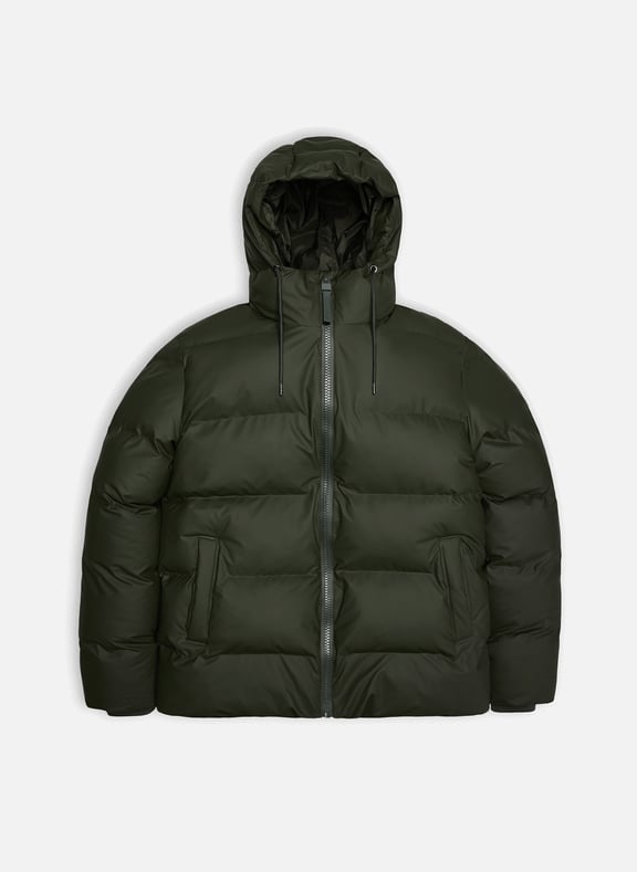 Alta Puffer Jacket Green by RAINS RAINS Alta Puffer Jacket Green